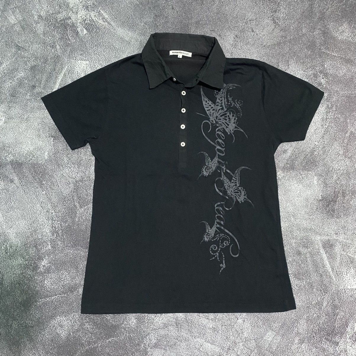 semanticdesign Vintage Semanticdesign Praise Liberty Polo shirt Size US L / EU 52-54 / 3 - 1 Thumbnail