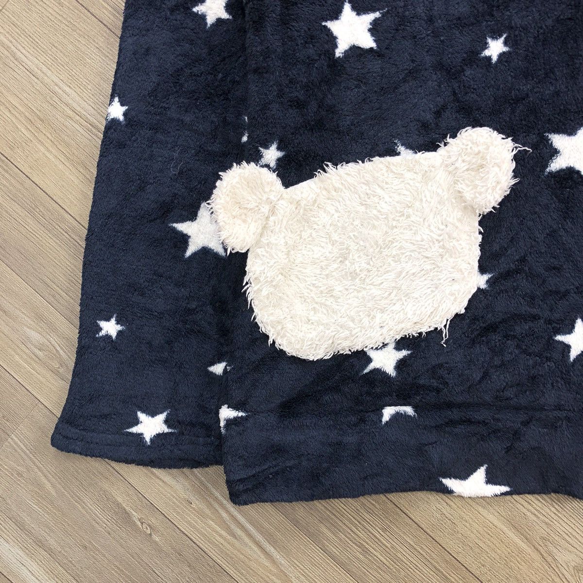 Beauty Beast × If Six Was Nine × mercibeaucoup Crazy🔥 Japanese Brand 3D Black Star Bear Ear Fleece Jacket Size US M / EU 48-50 / 2 - 6 Thumbnail