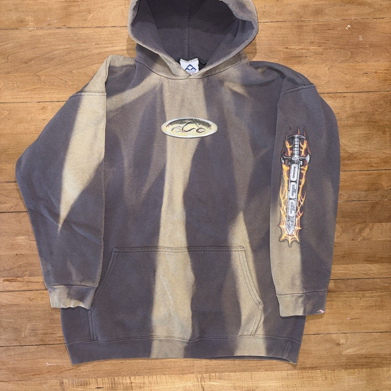 Vintage Vintage Orange Country Choppers Motorcycles pullover hoodie Size US M / EU 48-50 / 2 - 2 Thumbnail
