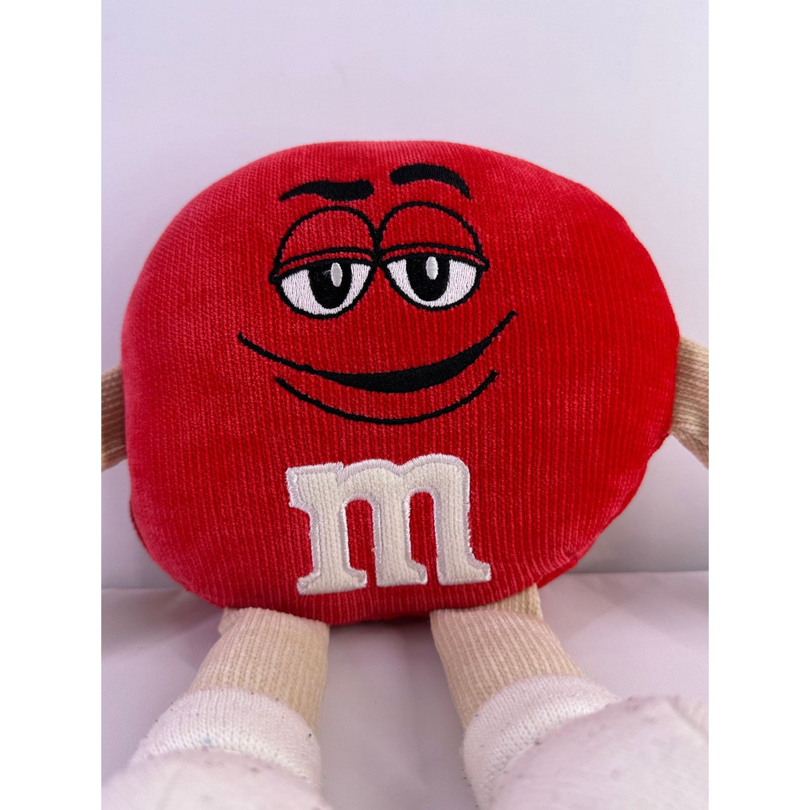 & Other Stories Red M&M Large Collectible Plush Soft Toy 14” Tall Size ONE SIZE - 7 Thumbnail