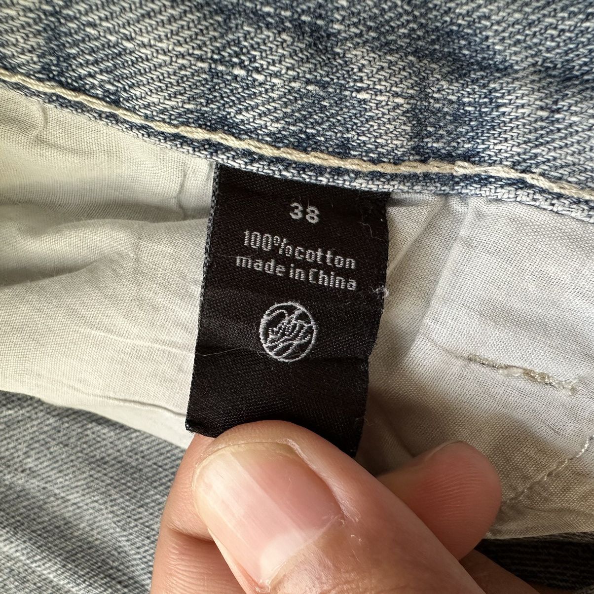 Japanese Brand Vintage Sean John Lightwash Faded Jean Distressed Denim Pant Size US 39 - 7 Thumbnail