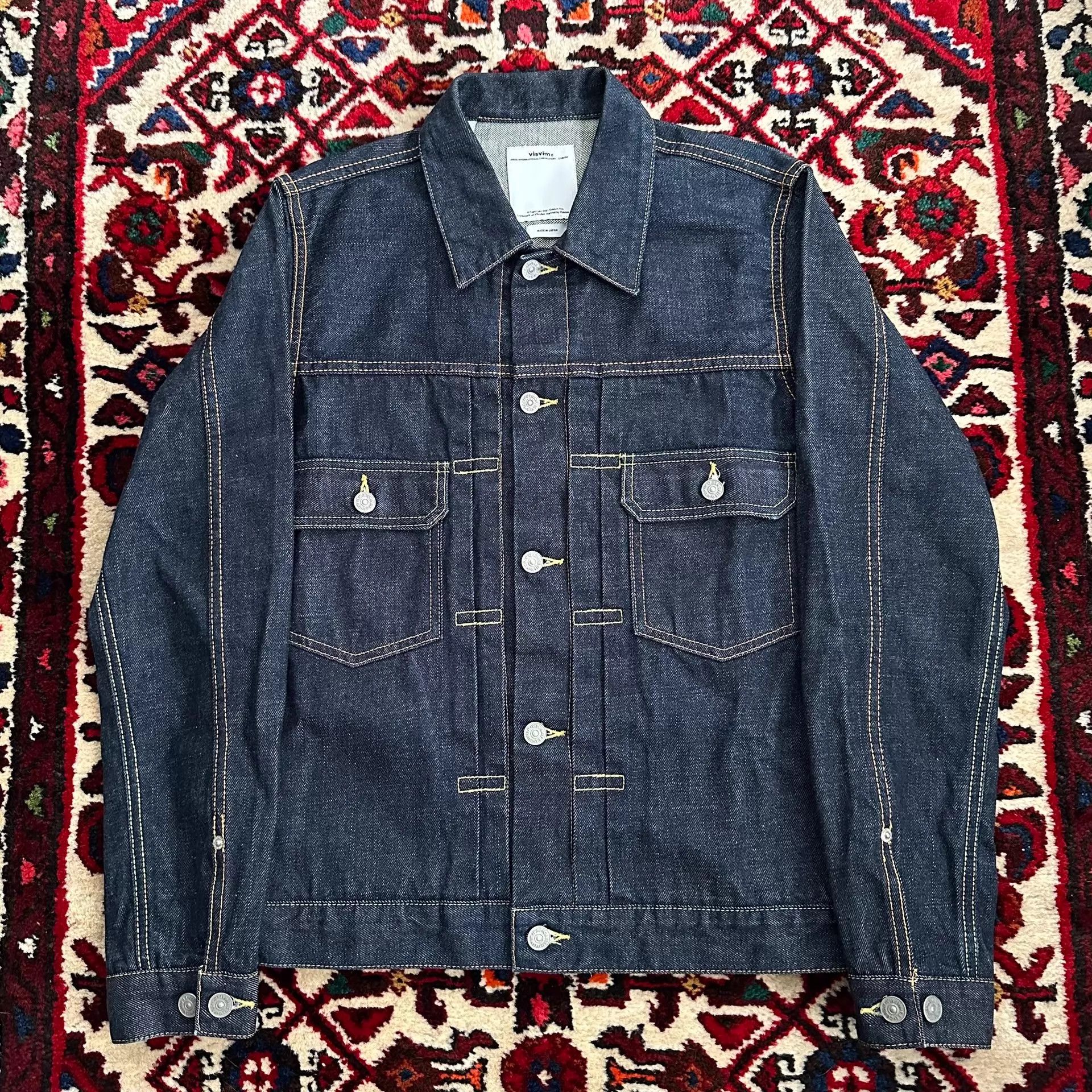 Visvim visvim 12AW 101 JKT Raw Denim Jacket 2 Size US M / EU 48-50 / 2 - 1 Thumbnail