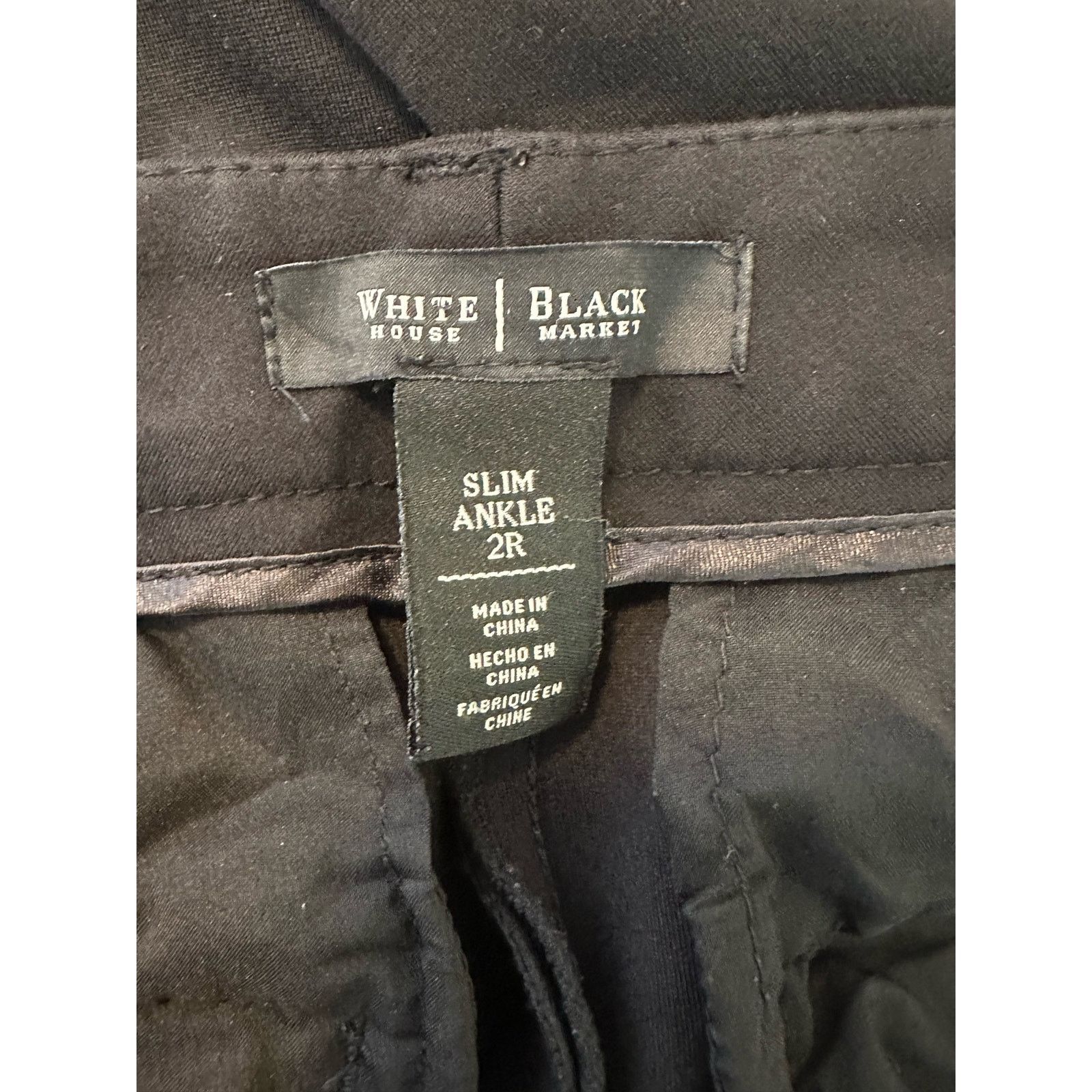 White House Black Market White House Black Market black ankle casual pants size 2 Size 29" - 9 Thumbnail
