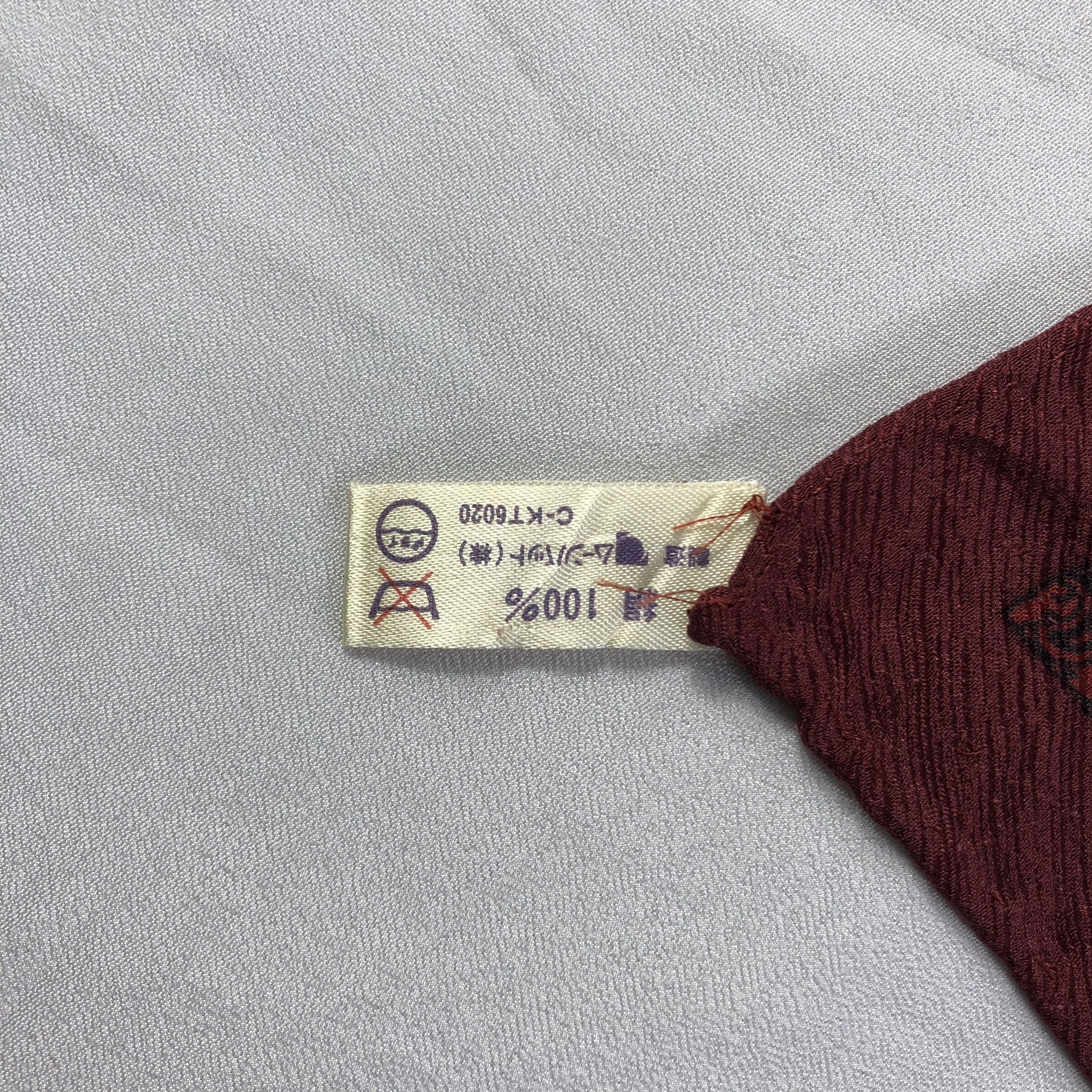 Vintage Vintage Gianni Lo Giudice Silk Scarf Size ONE SIZE - 5 Thumbnail