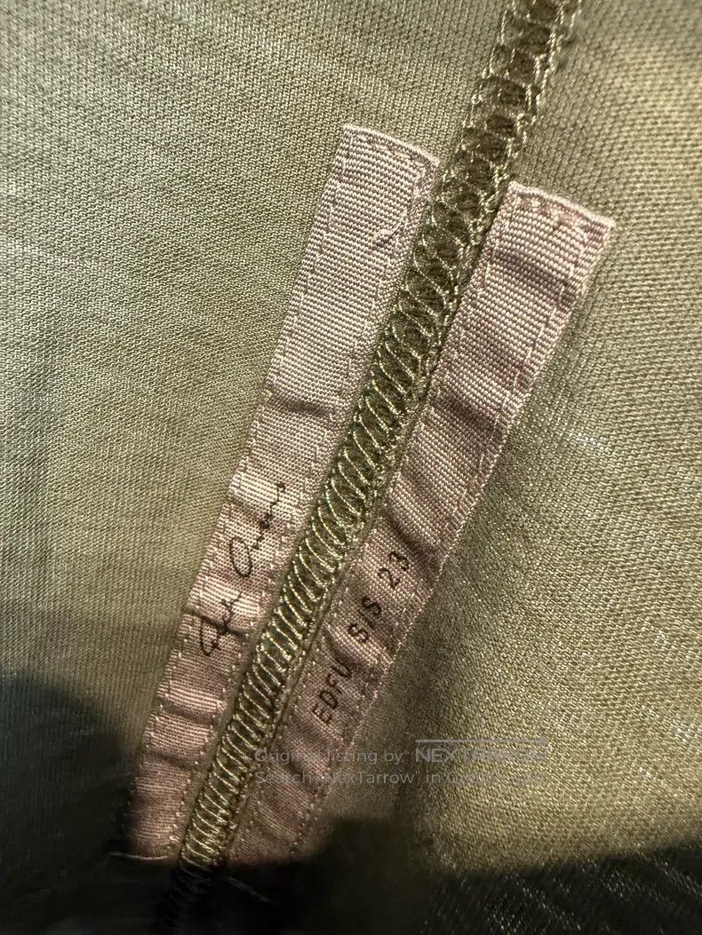 Rick Owens Rick Owens Solid color basic short-sleeve T-shirt in olive Size US M / EU 48-50 / 2 - 4 Thumbnail