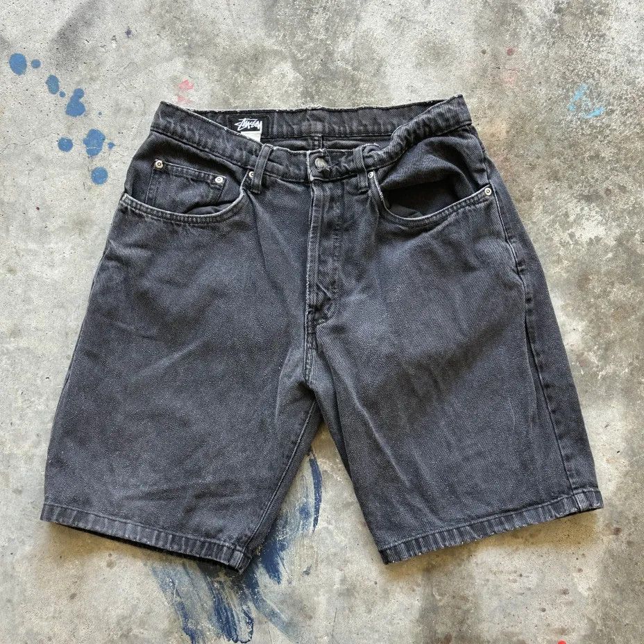 Stussy Vintage 80s Stussy BIG OL Jeans Made In USA Jean Shorts Size US 32 / EU 48 - 4 Thumbnail