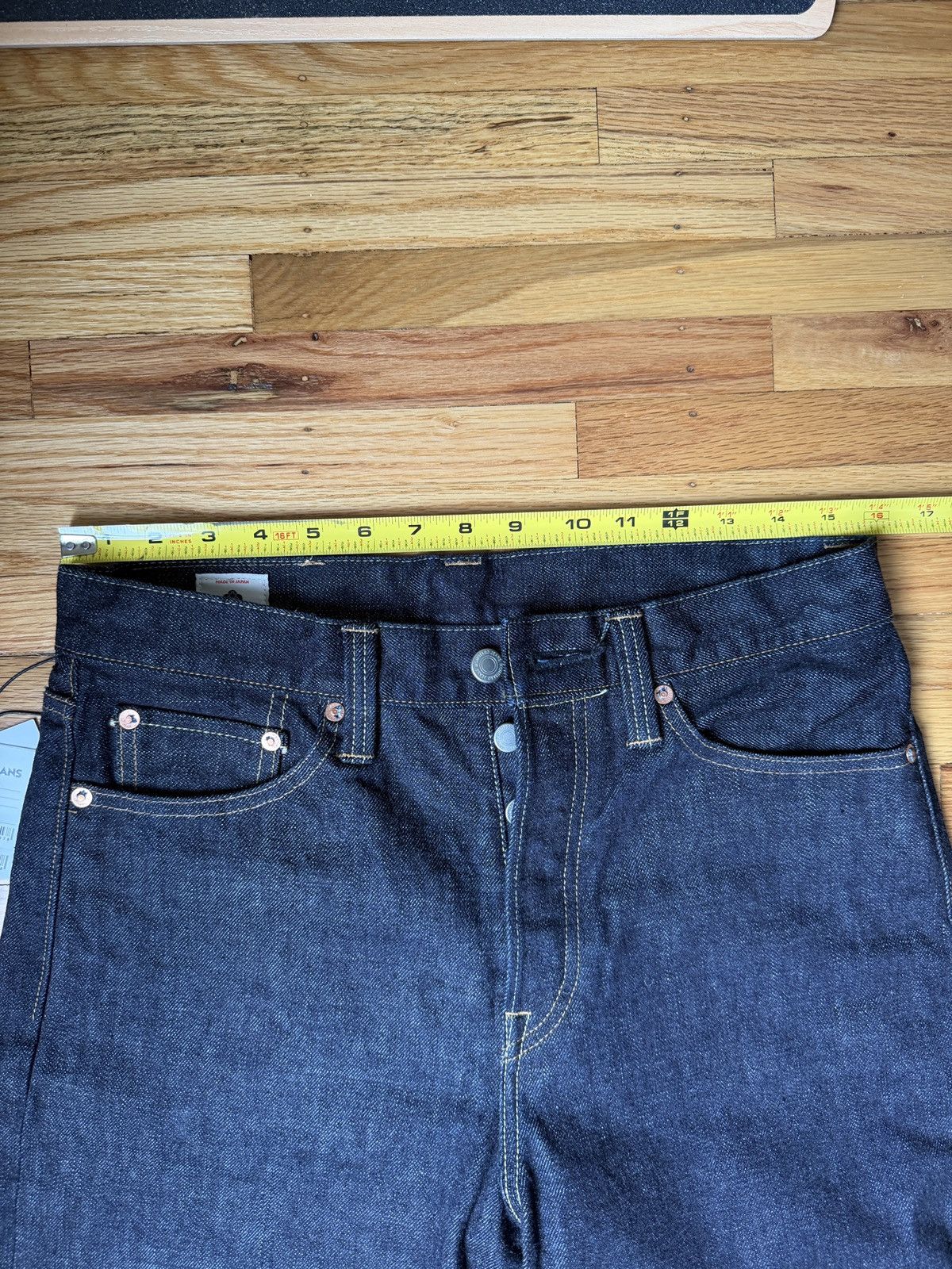Momotaro Jeans Momotaro Classic Straight Denim Jeans Size US 30 / EU 46 - 9 Thumbnail