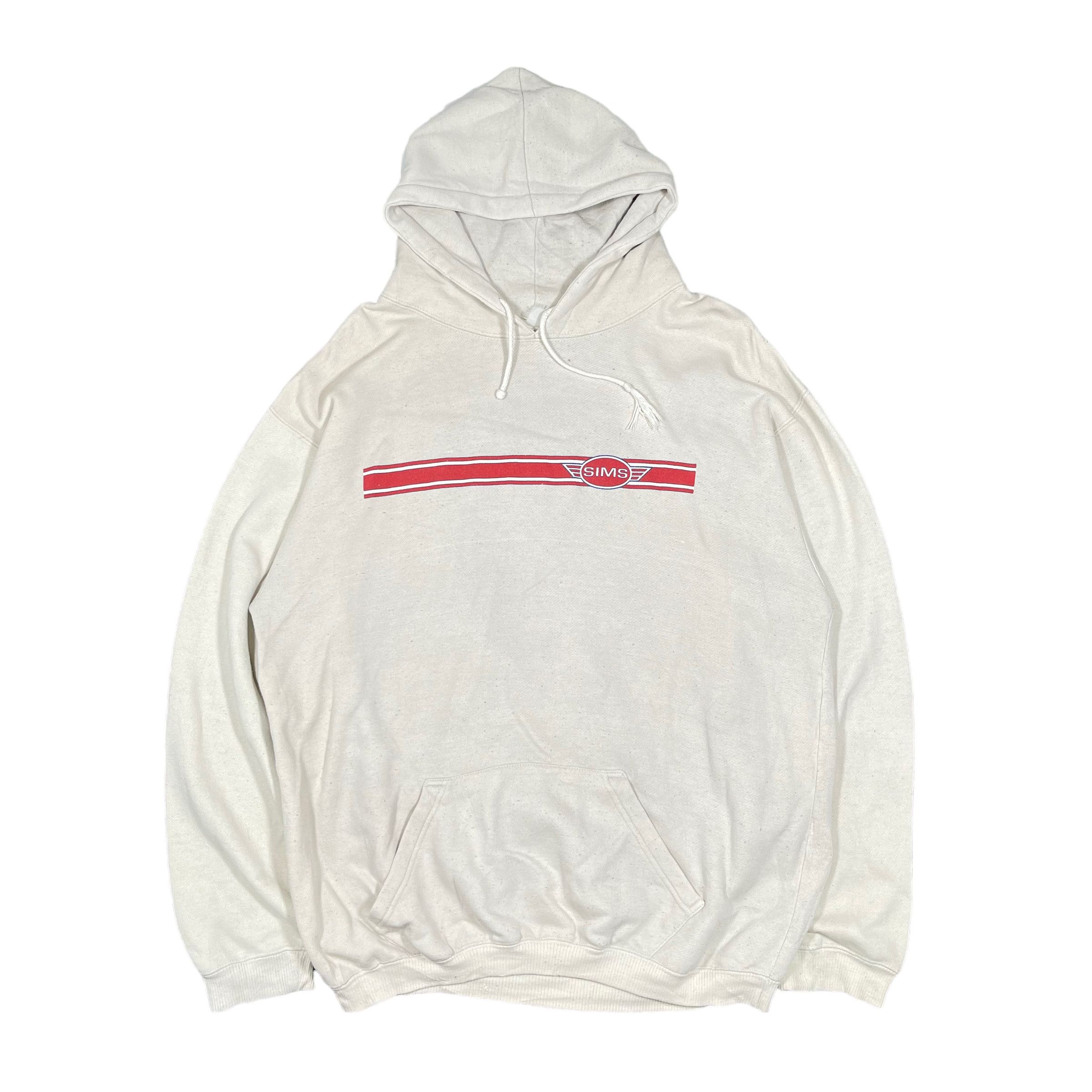 Powell Peralta × Vintage Vintage 1990s Sims Skateboard Oversize Hoodie Size US L / EU 52-54 / 3 - 1 Thumbnail
