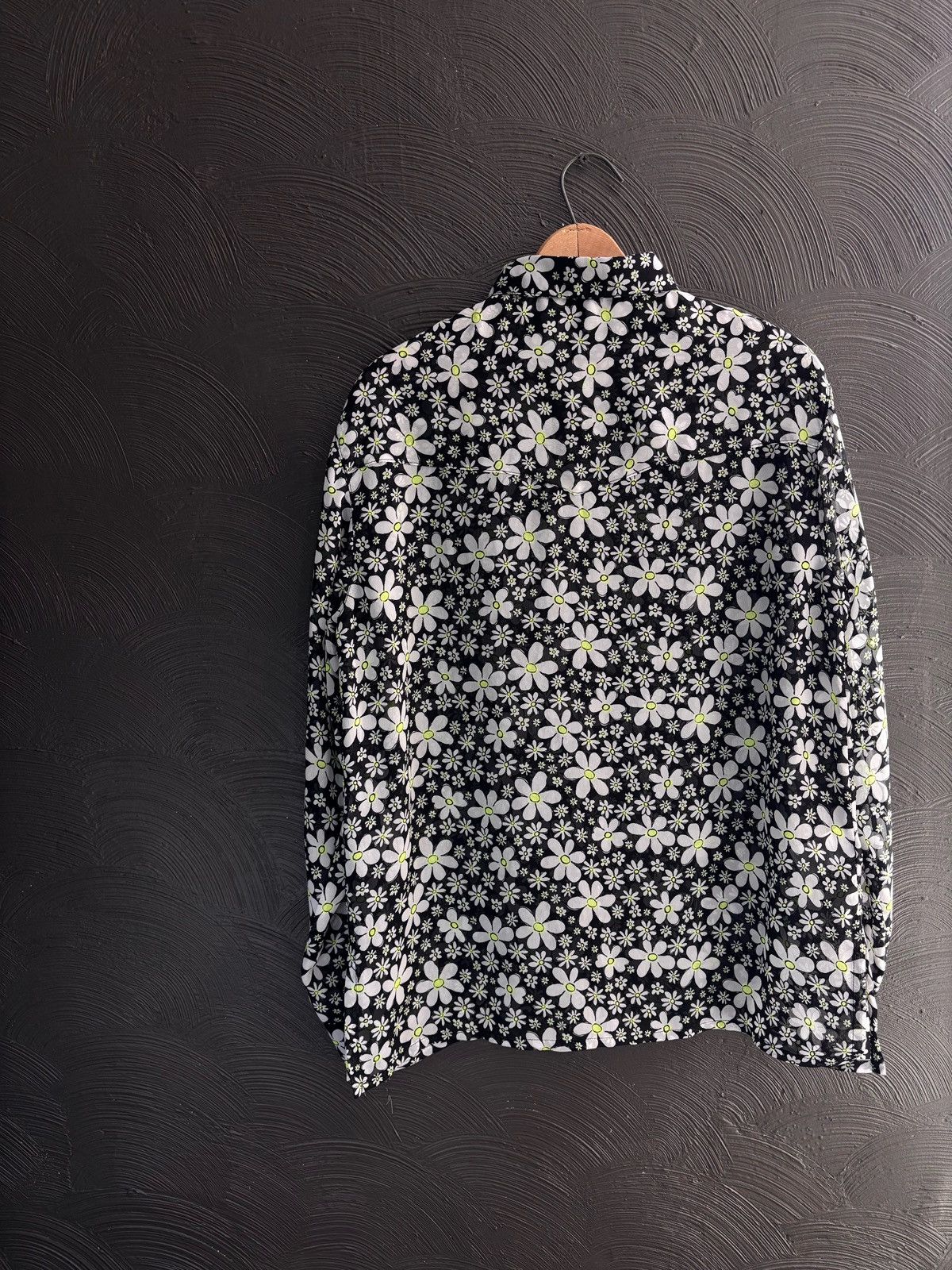 ALEXANDER DIGENOVA Alexander Digenova Chiffon Sunflower Shirt. Size Large Size US L / EU 52-54 / 3 - 2 Thumbnail