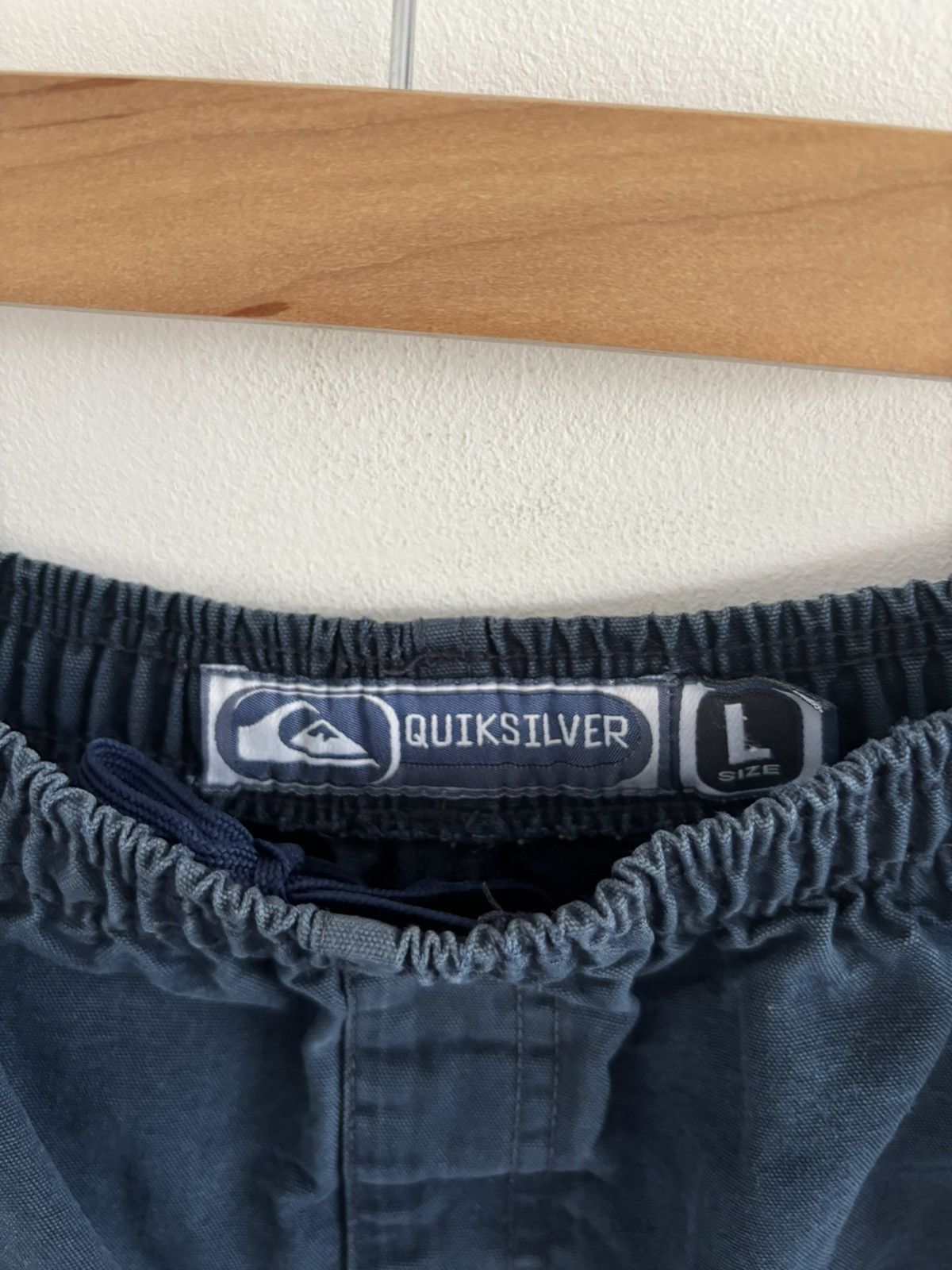 Japanese Brand × Quicksilver × Quiksilver Vintage Quicksilver Cotton Navy Shorts Size US 36 / EU 52 - 5 Thumbnail