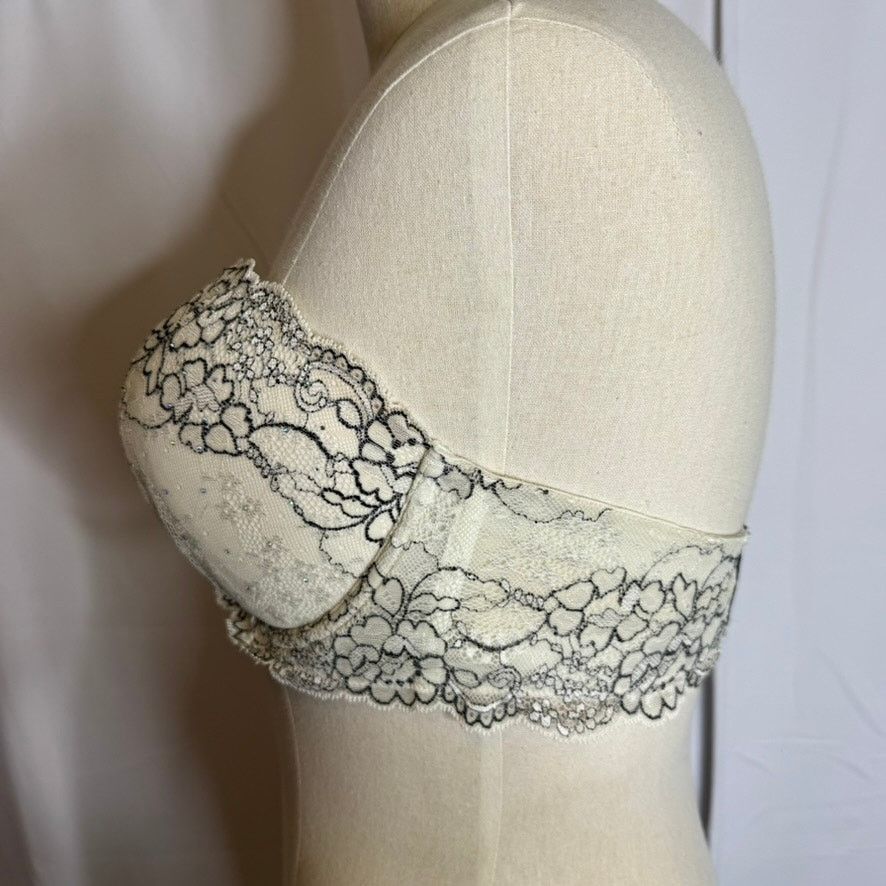 Victoria's Secret Victoria's Secret Dream Angels Strapless Bra 36DD No Straps Size ONE SIZE - 3 Thumbnail