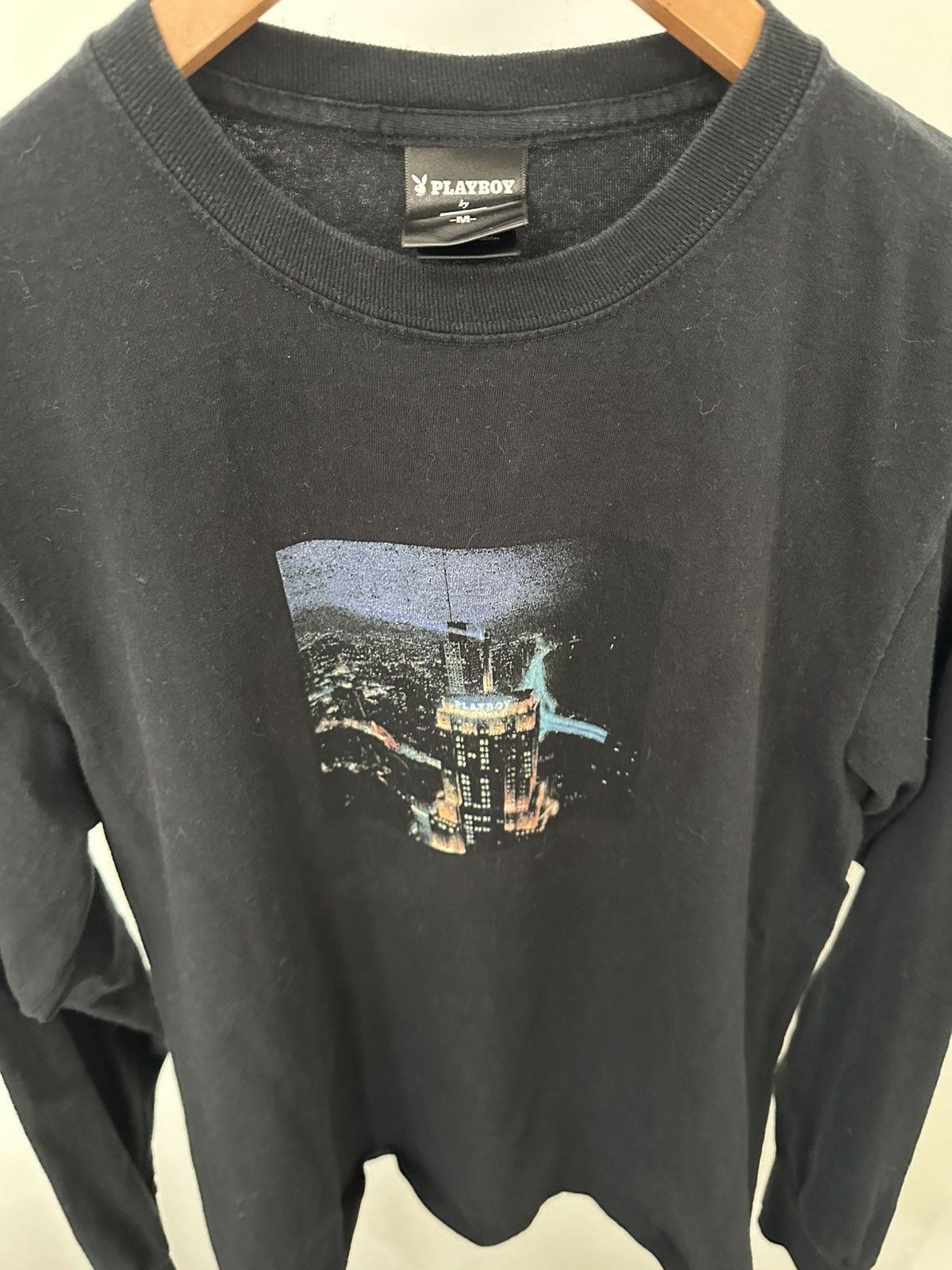 Huf Huf x Playboy bright lights graphic tee black longsleeve Size US M / EU 48-50 / 2 - 2 Thumbnail
