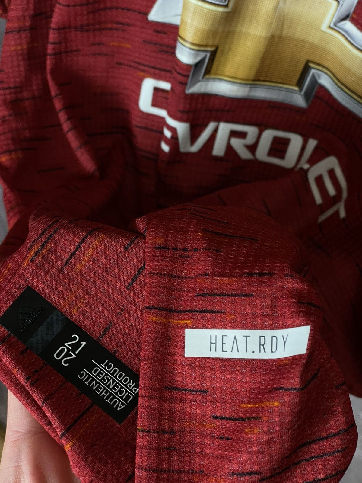Adidas MANCHESTER UNITED 2020 RONALDO HOME JERSEY SIZE M Size US M / EU 48-50 / 2 - 14 Thumbnail