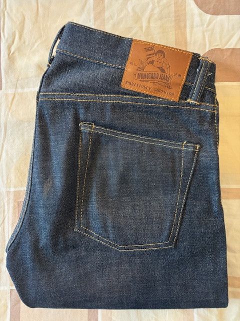 Momotaro Jeans Momotaro Jeans - Raw Selvedge Indigo Demin Size US 33 - 1 Thumbnail
