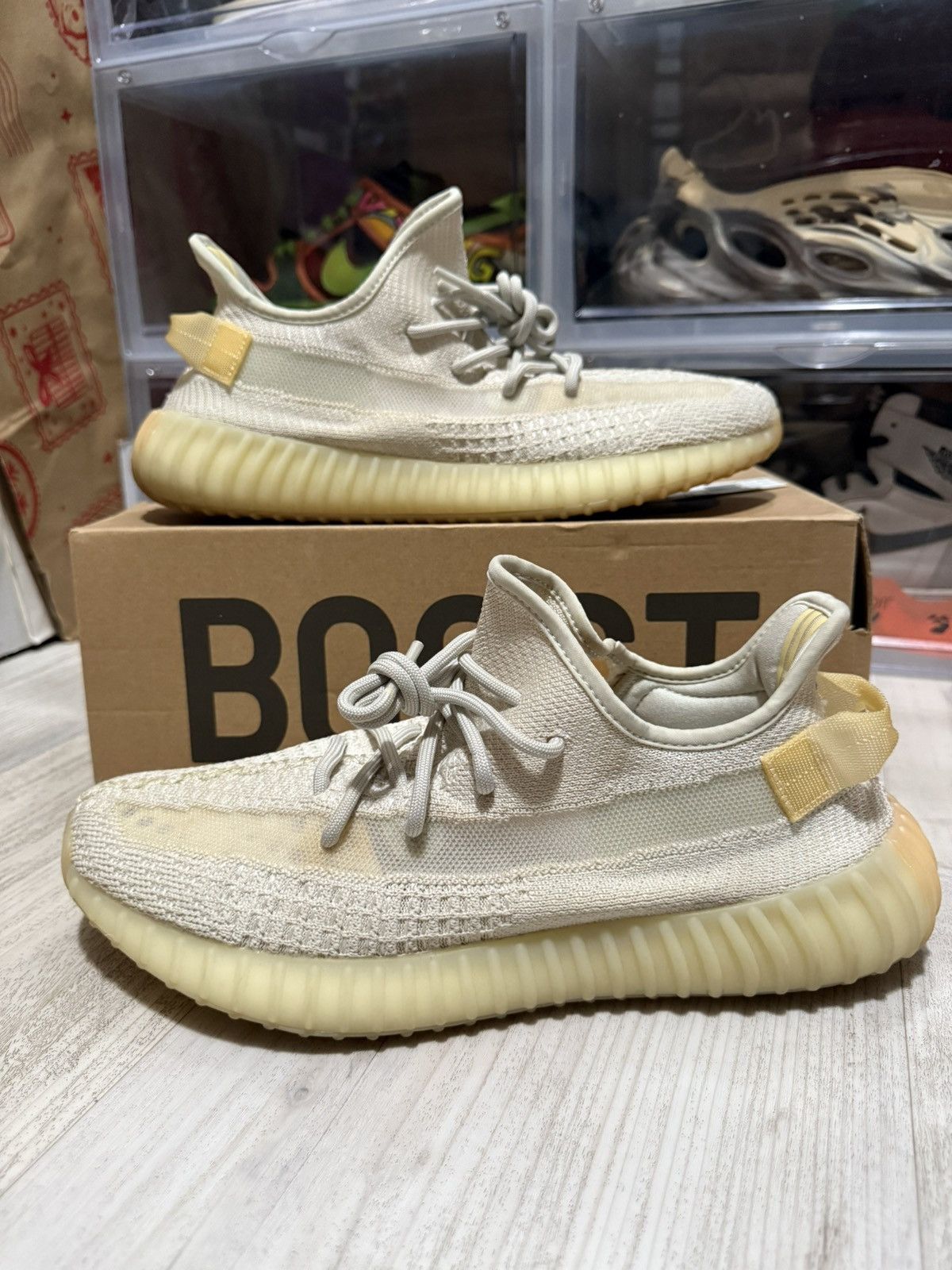 Adidas × Kanye West Adidas Yeezy 350 V2 Light Size US 11 / EU 44 - 2 Thumbnail