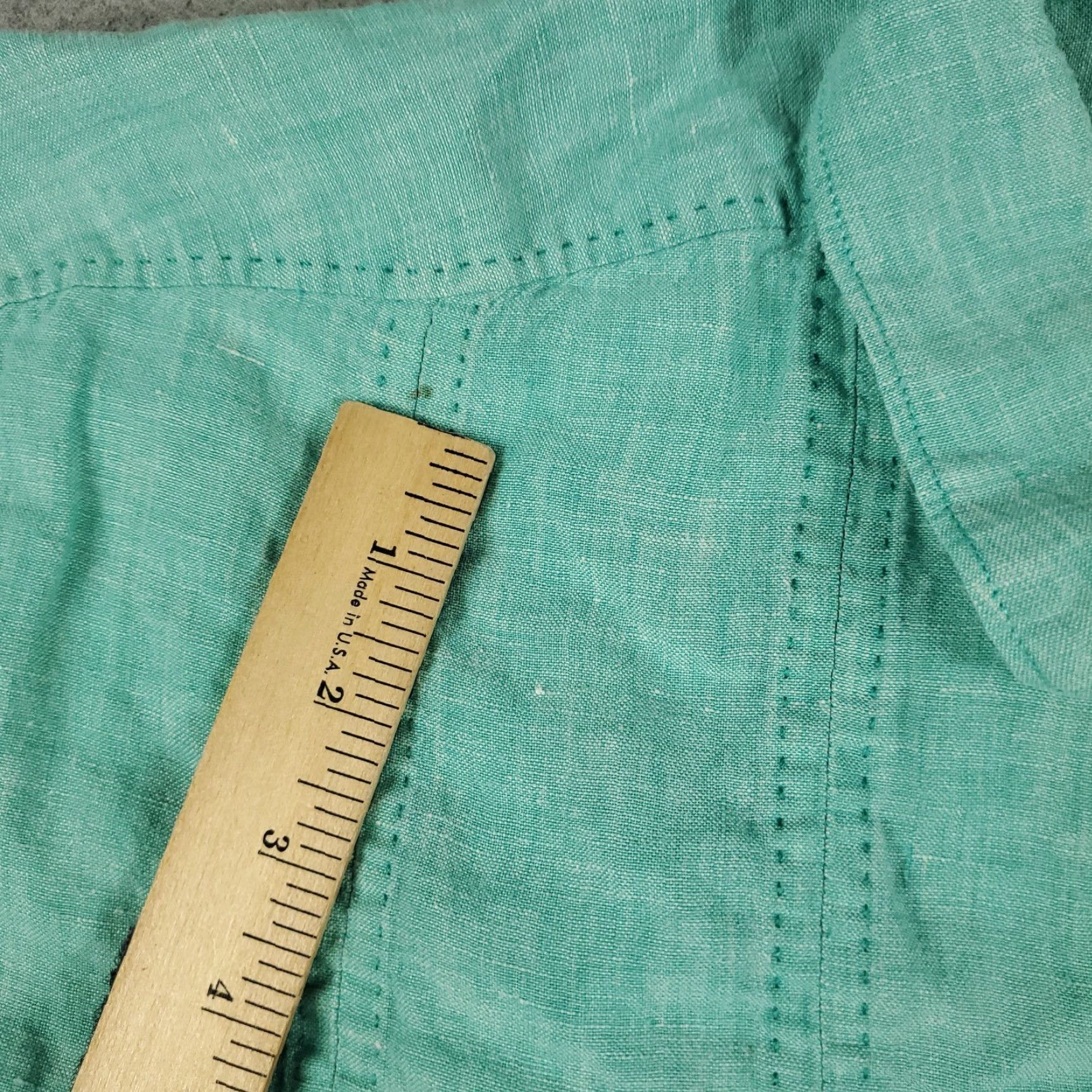 Tommy Bahama Tommy Bahama Shirt XL Blue Linen Button-Up Short Sleeve Hawaiian Beach Tropical Mens Size US XL / EU 56 / 4 - 5 Thumbnail
