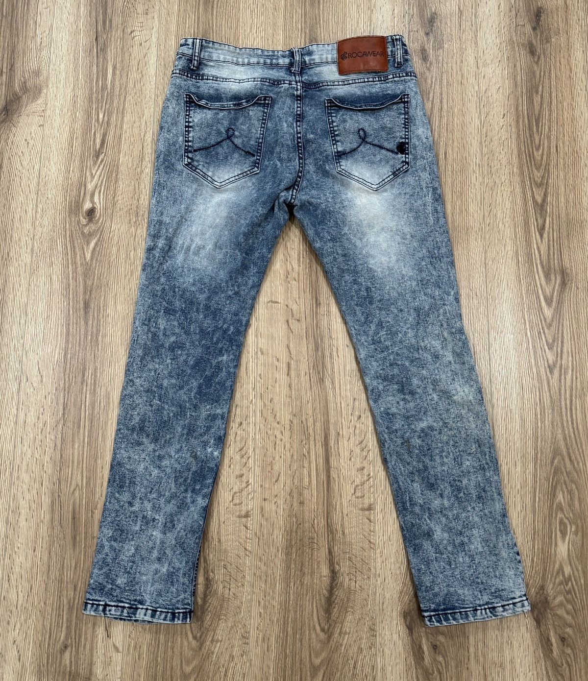 Vintage Y2K Rocawear JNCO Style Denim Jeans W36 L30