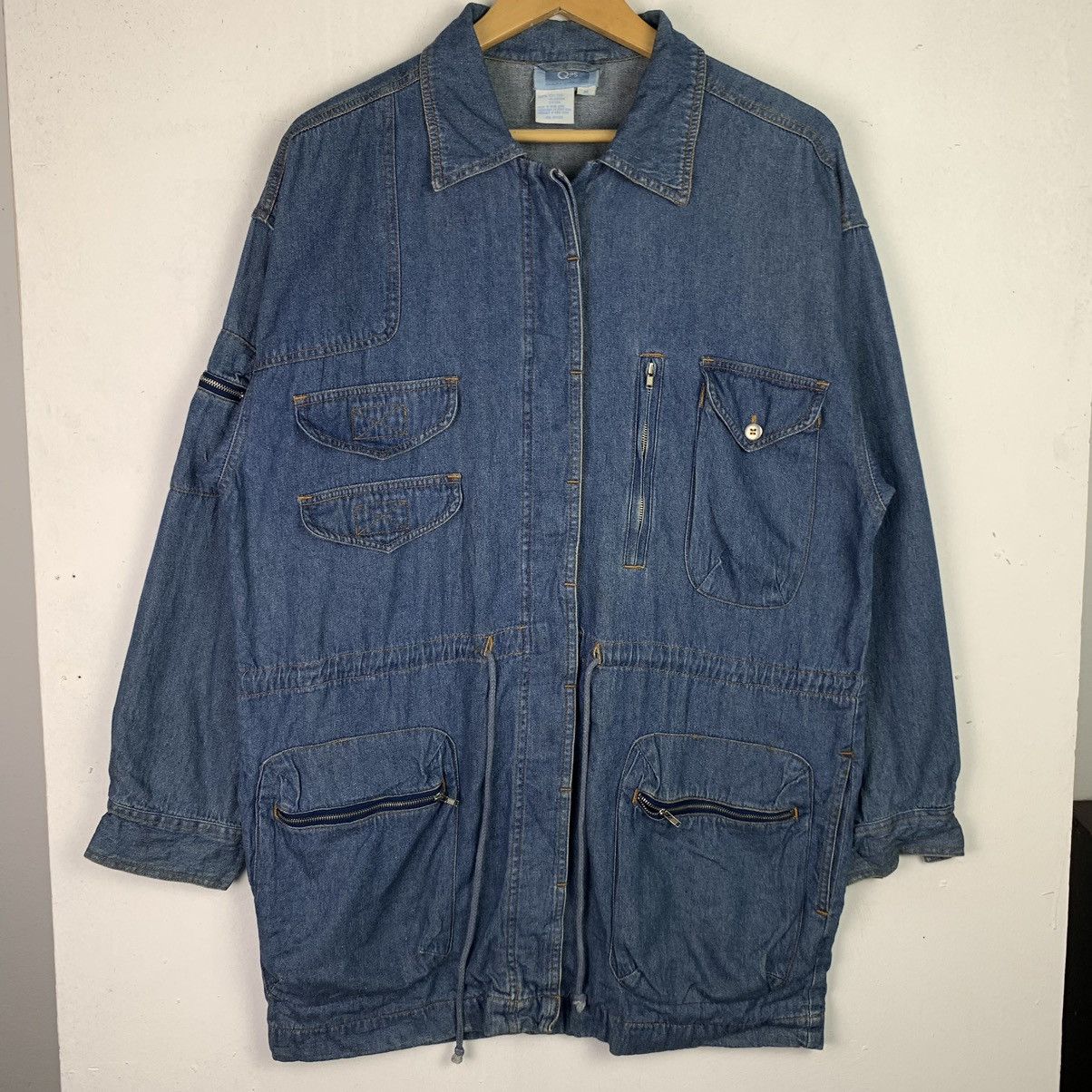 Japanese Brand × Vintage Vintage Japanese Brand QPS Denim Jacket Size US M / EU 48-50 / 2 - 1 Thumbnail