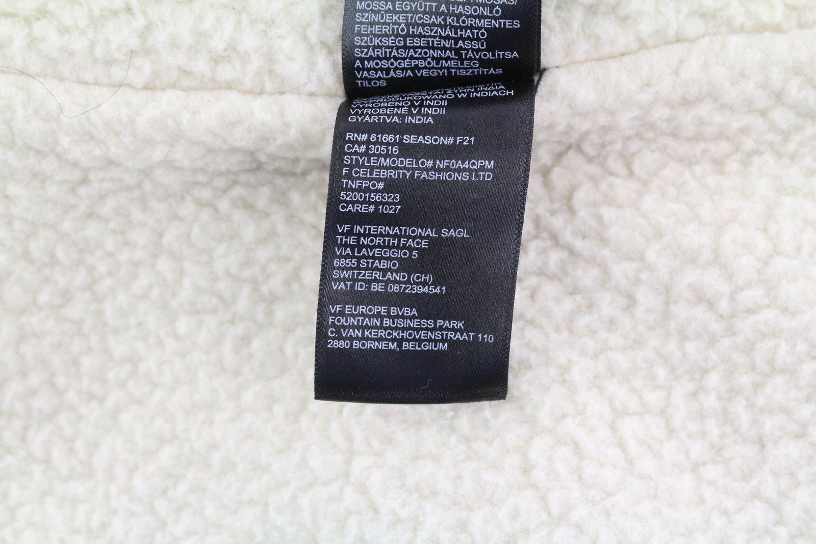 The North Face CAMPSHIRE S Black Overshirt Fleece Lined Snap Buttons 84366 Size US S / EU 44-46 / 1 - 8 Thumbnail