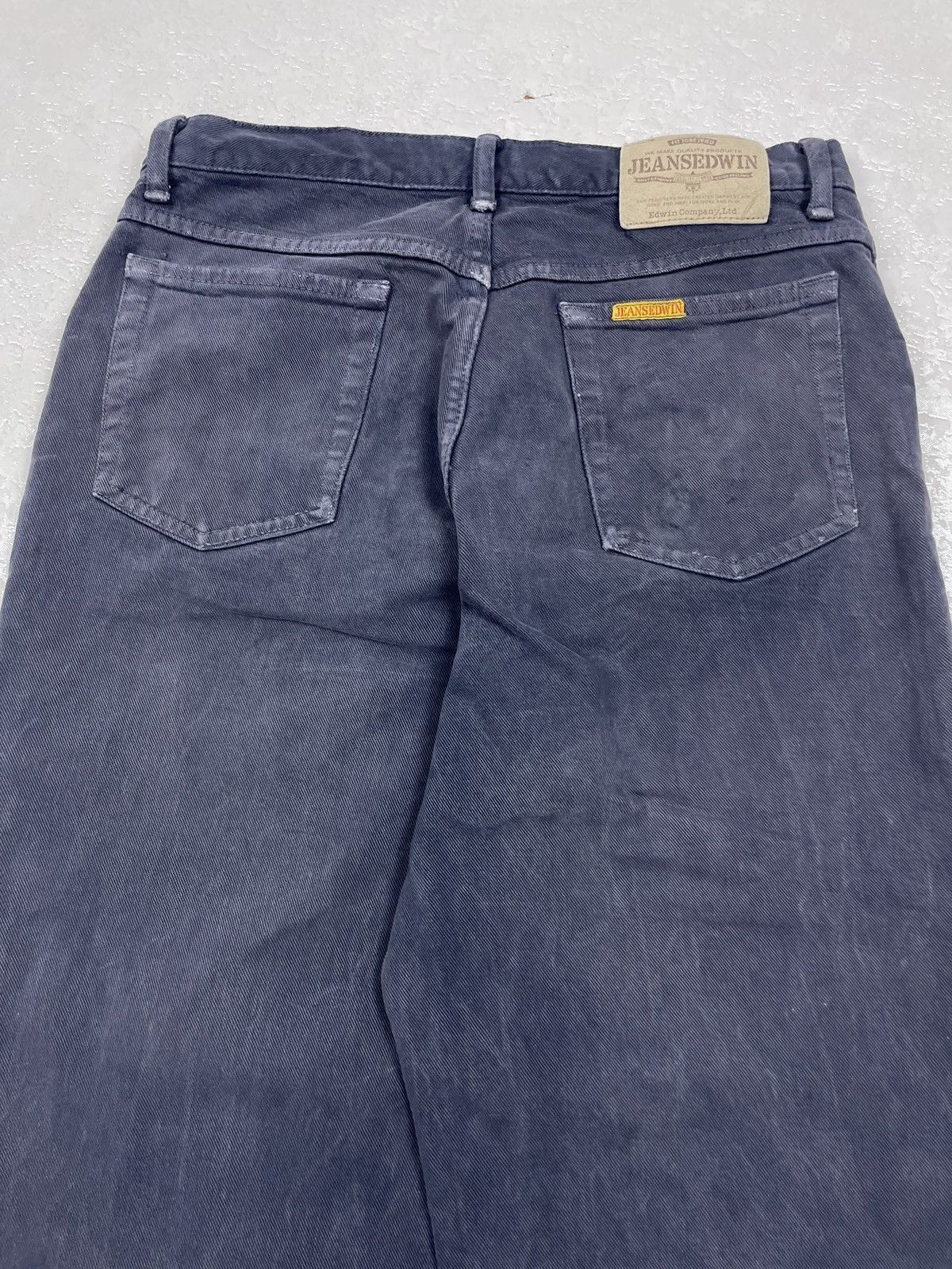 Archive Japan Edwin Fit To Be Tried Washed Blue Denim Jeans