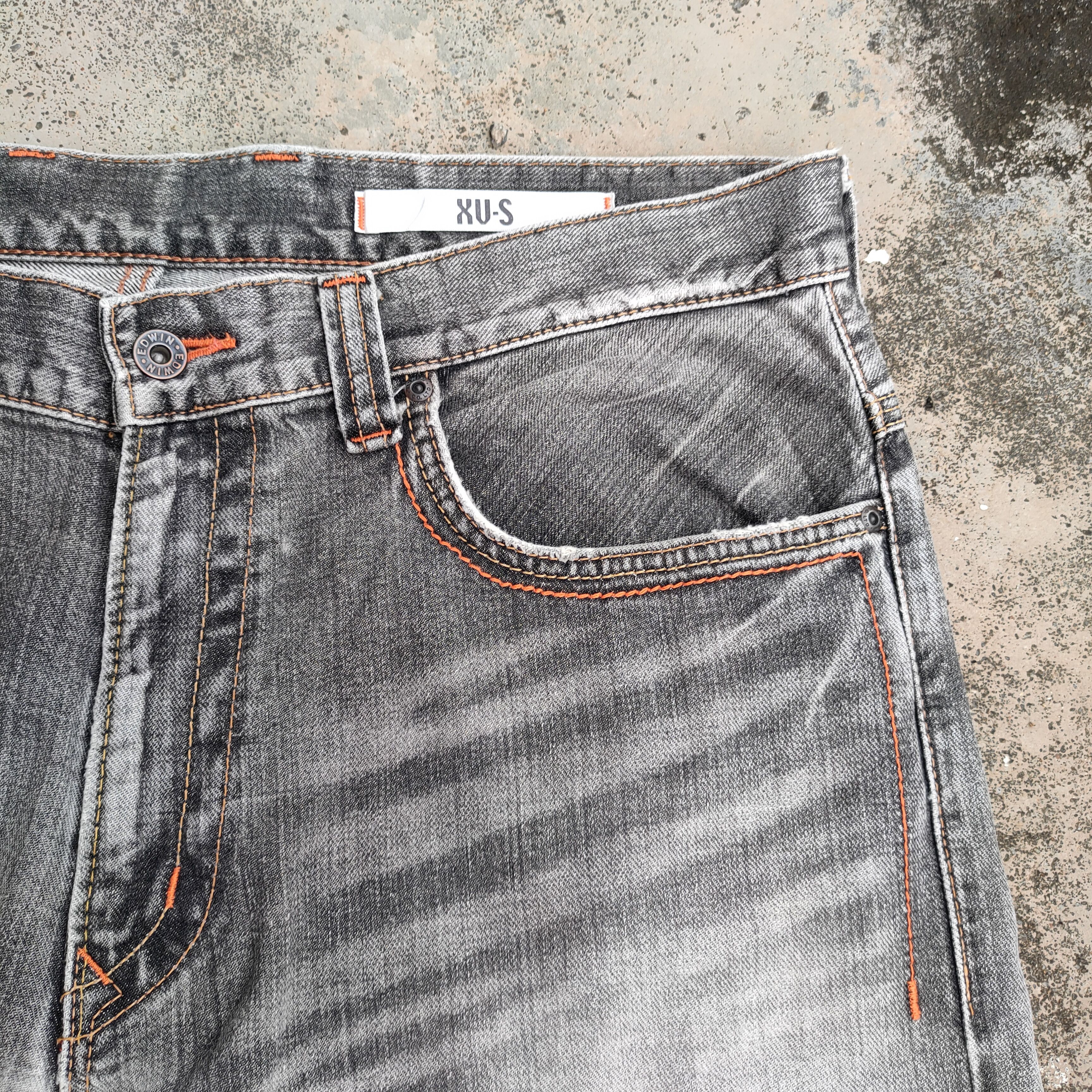 Edwin Edwin vintage faded black jeans denim pants Size US 38 / EU 54 - 7 Thumbnail