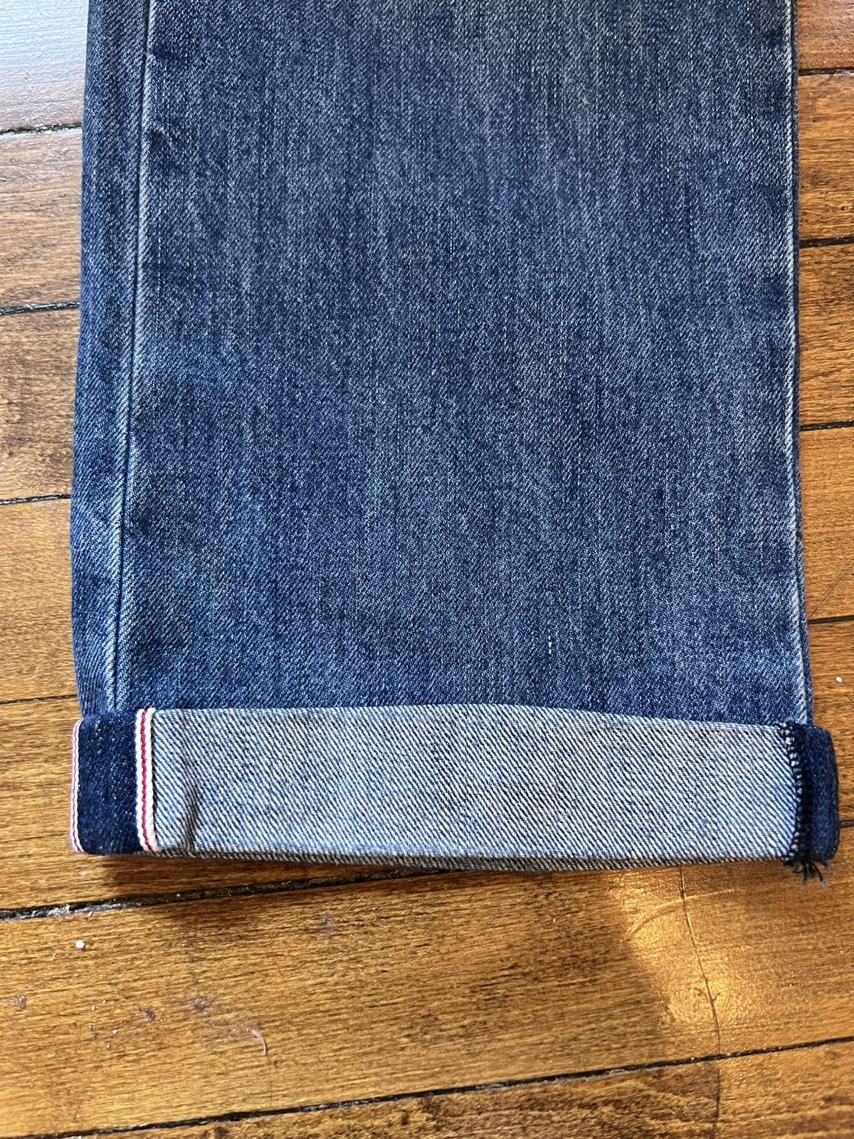 Paul Smith Mainline faded cropped cuffed jeans, selvedge denim, size 36 Size US 36 / EU 52 - 7 Thumbnail