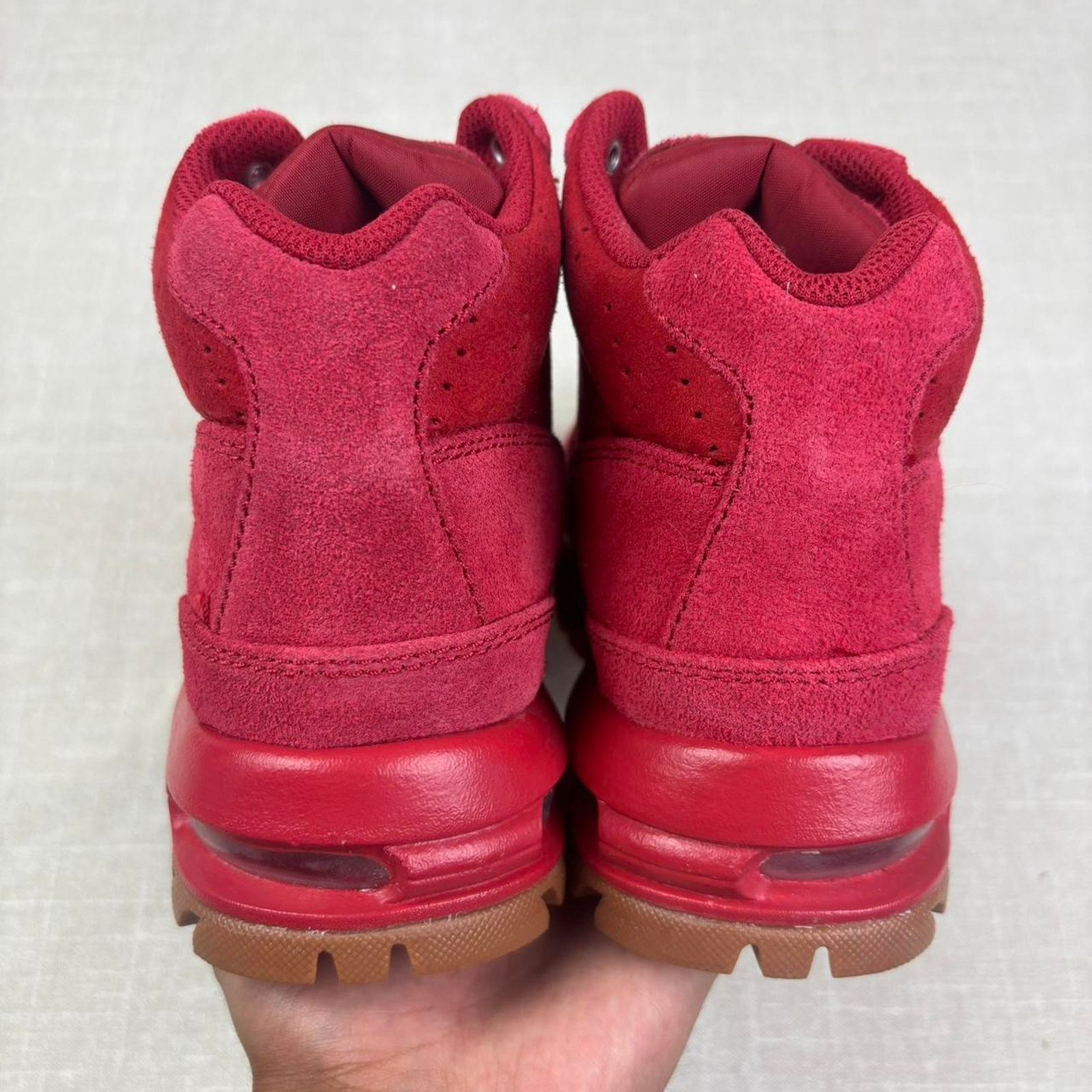 Nike 🎈 2016 Nike Air Max Goadome “Gym Red” 4Y Size US 4 / IT 34 - 6 Thumbnail