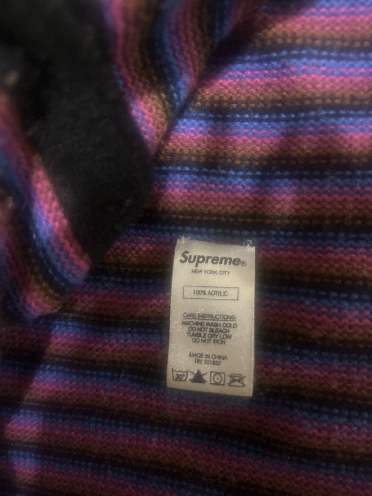 Supreme Micro Stripe Cardigan Size US M / EU 48-50 / 2 - 6 Thumbnail