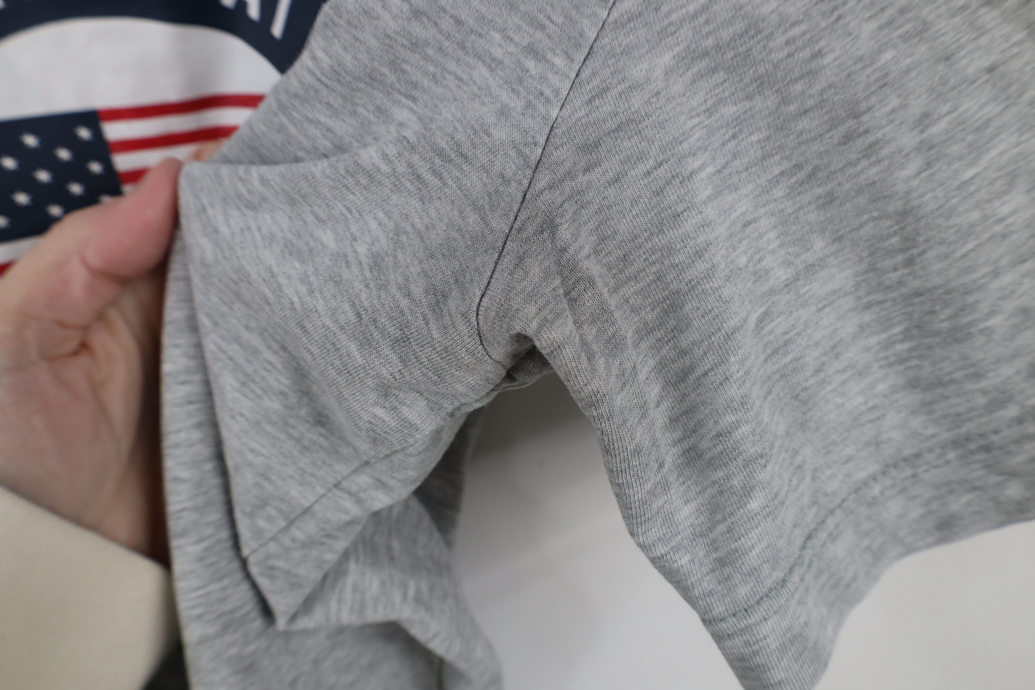 Nike × Vintage Nike Spell Out United States Olympic Team T-Shirt Gray Size US M / EU 48-50 / 2 - 8 Thumbnail