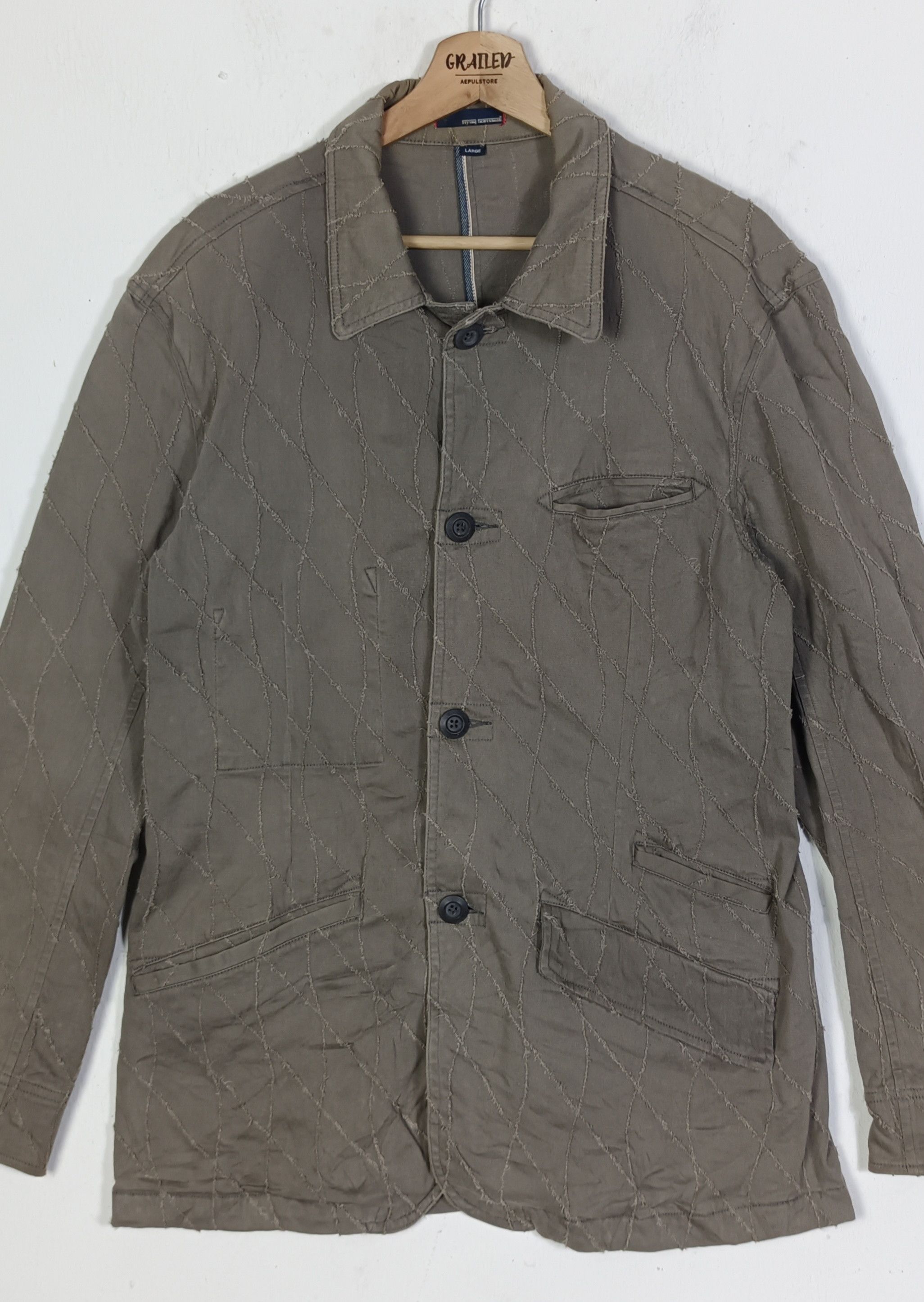 Japanese Brand Rare🔥Flying Scotsman Full Selvedge Rare Design Size US L / EU 52-54 / 3 - 6 Thumbnail