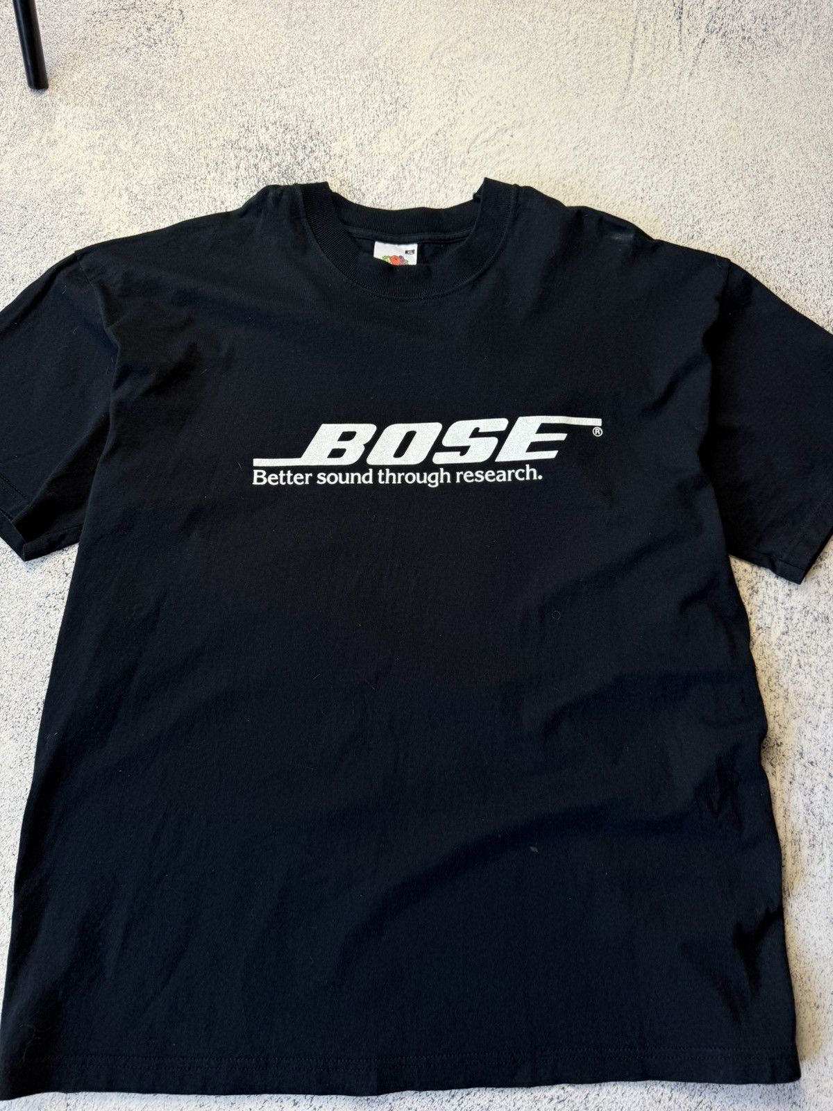 Vintage Vintage 90s t shirt bose better sound through research Size US XL / EU 56 / 4 - 5 Thumbnail