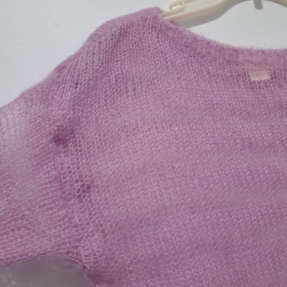 Anthropologie Anthropologie Maeve Wool Blend Sheer Lightweight Pullover Oversized Sweater XS Size XS / US 0-2 / IT 36-38 - 11 Thumbnail