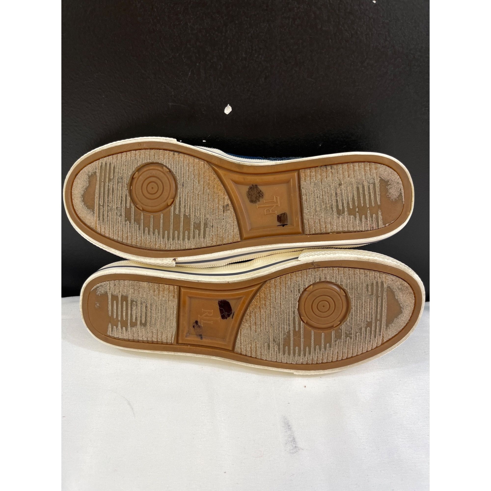 Lauren Ralph Lauren Lauren Ralph Lauren Jinny Women's Blue Shoes/Sneakers Size 7 Size US 7 / IT 37 - 3 Thumbnail