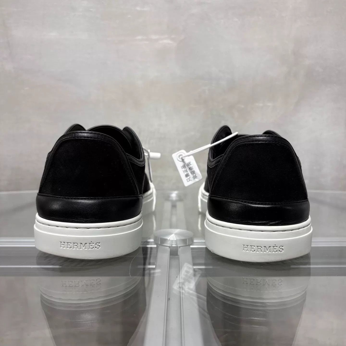 Hermes Hermes black casual sneaker 40.5 Size US 7.5 / EU 40-41 - 6 Thumbnail
