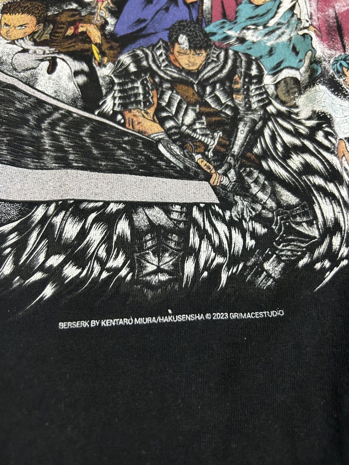 Anime Berserk Griffith and Guts Kentaro Miura Tees Size US L / EU 52-54 / 3 - 4 Thumbnail