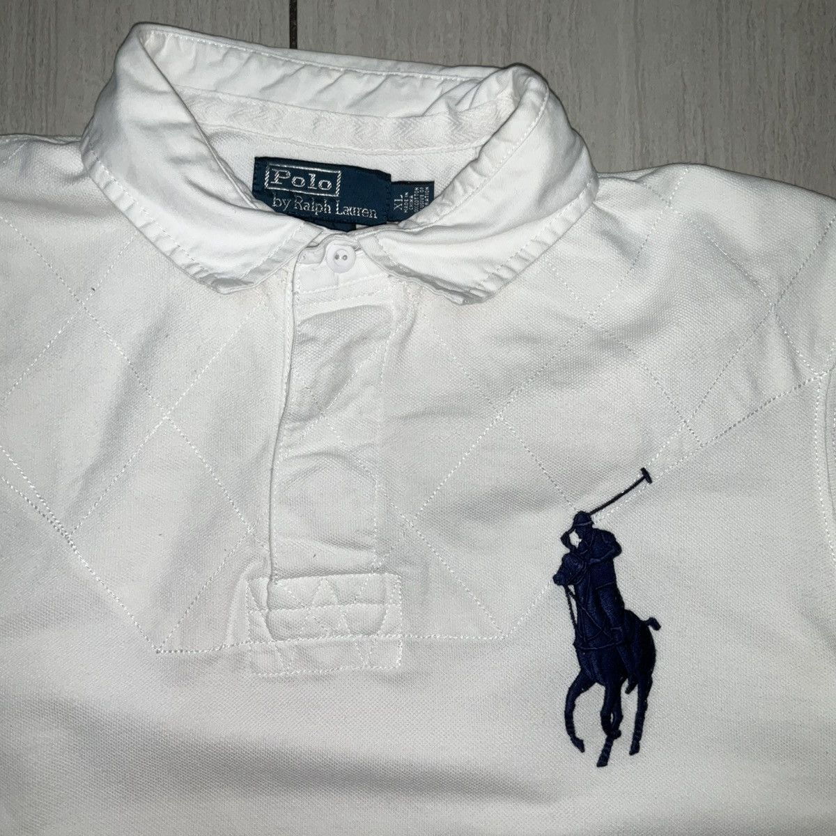 Polo Ralph Lauren Vintage Polo Ralph Lauren Short sleeve Rugby Size US XL / EU 56 / 4 - 2 Thumbnail