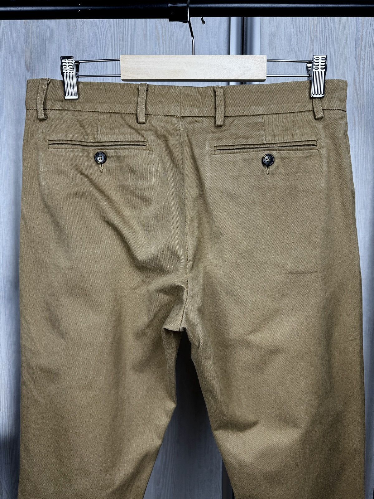 April 77 April 77 beige chino straight pants vintage basic Size US 32 / EU 48 - 9 Thumbnail