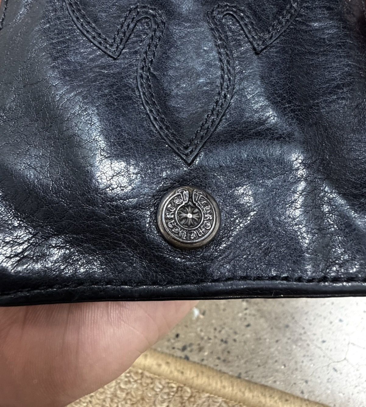 Chrome Hearts Chrome Hearts Flame leather wallet Size ONE SIZE - 8 Thumbnail