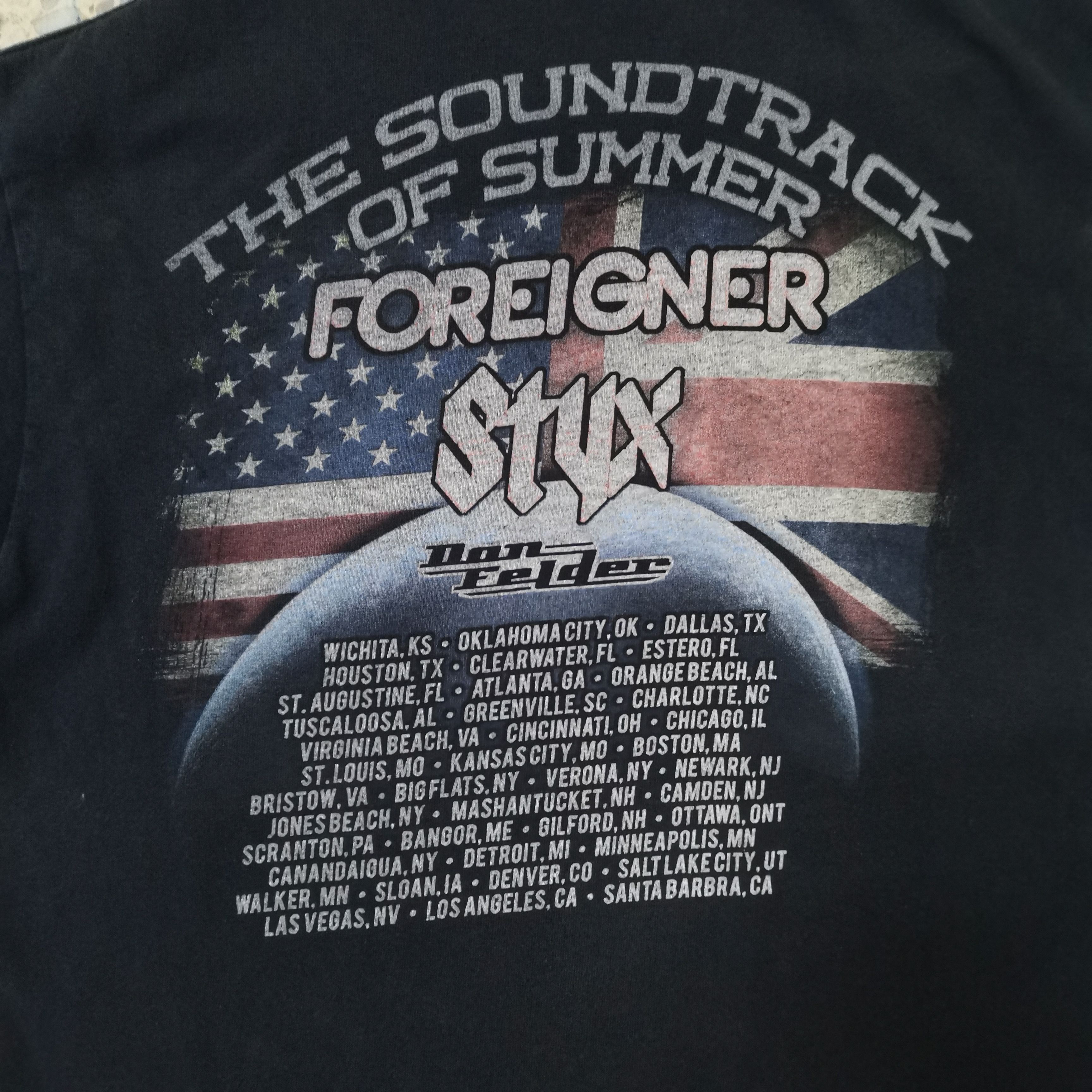 Band Tees Vintage Y2k STYX Tour Tee 2014 Size US L / EU 52-54 / 3 - 4 Thumbnail