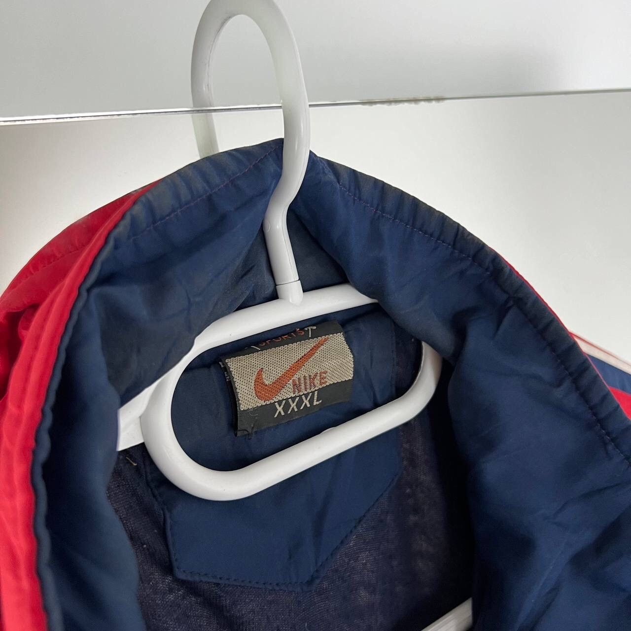Nike Nike Vintage Mini Swoosh Y2K Style Zip Jacket Y2K Style Size US XL / EU 56 / 4 - 4 Thumbnail