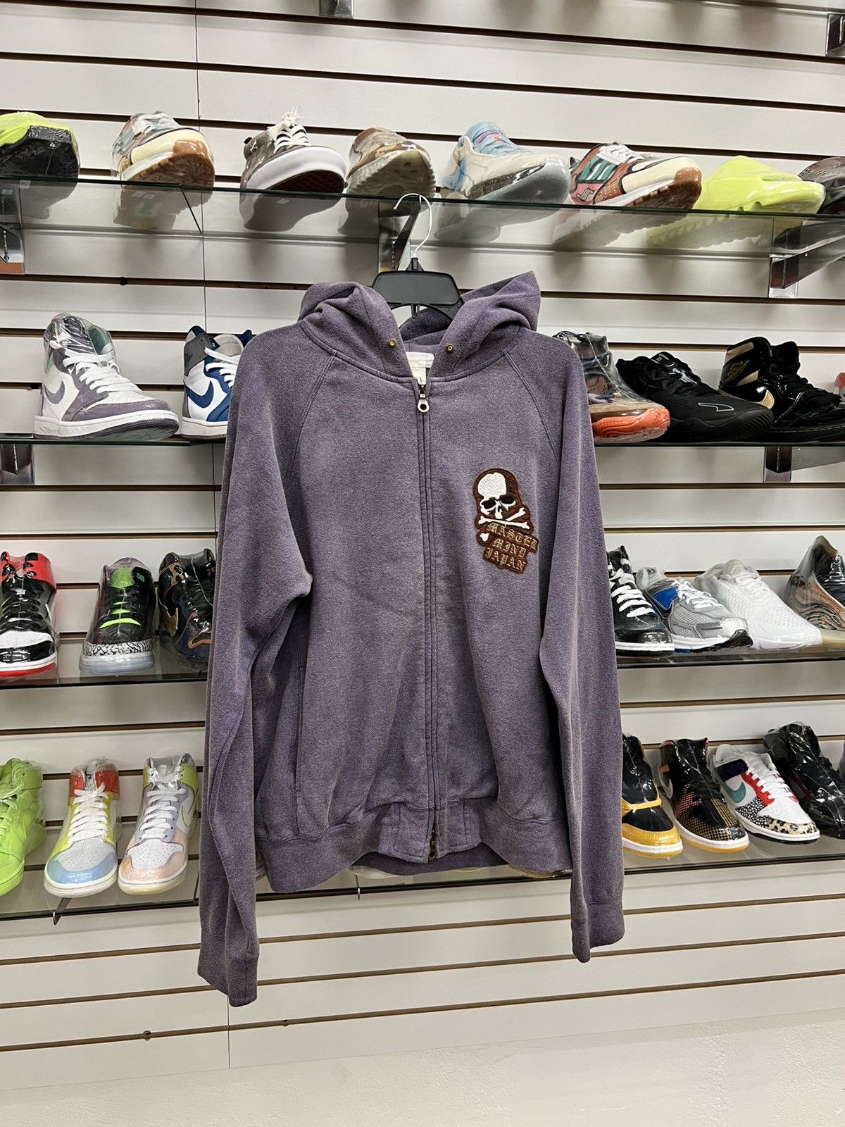 Mastermind Japan MMJ - Barefoot Dreams - Pile Zip-Up Logo Hoodie