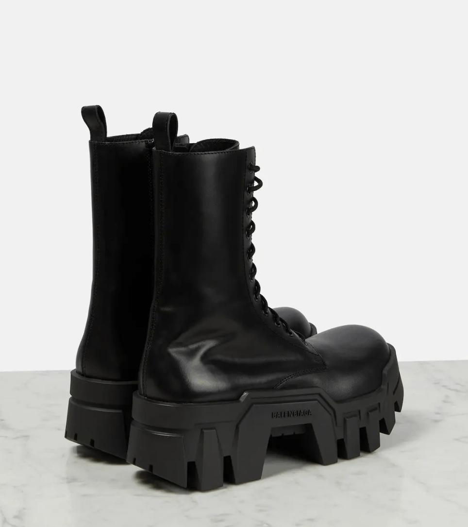 Balenciaga BALENCIAGA Bulldozer Lace-up Boots Size US 9 / EU 42 - 4 Thumbnail