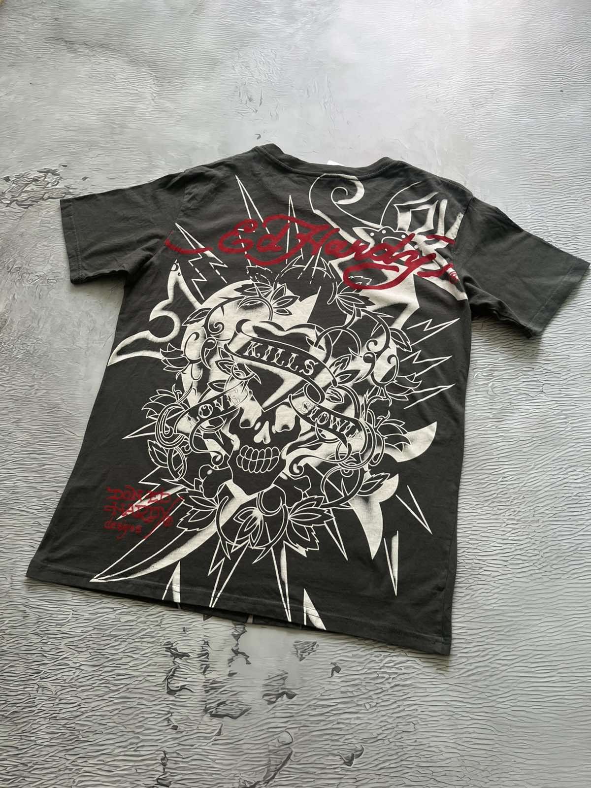 Ed Hardy Vintage Ed Hardy by Christian Audigier Tee Shirt Made in USA Size US L / EU 52-54 / 3 - 5 Thumbnail