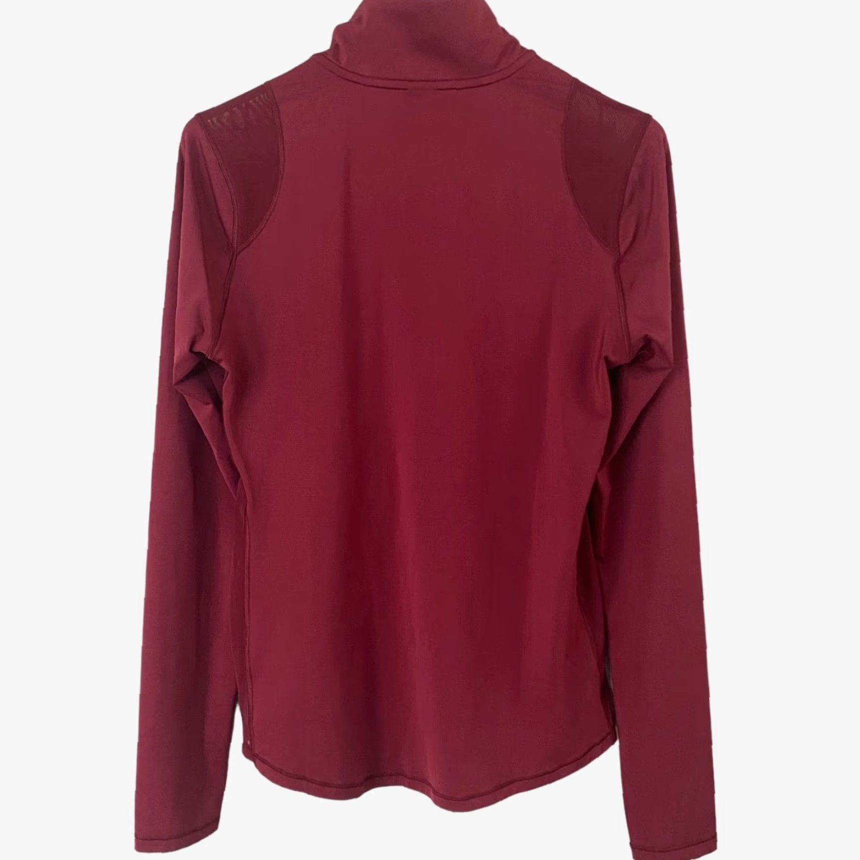 Victoria's Secret Victoria's Secret Sport Pullover Mock-Neck 1/2 Zip Shirt Red Womens S Size S / US 4 / IT 40 - 3 Thumbnail
