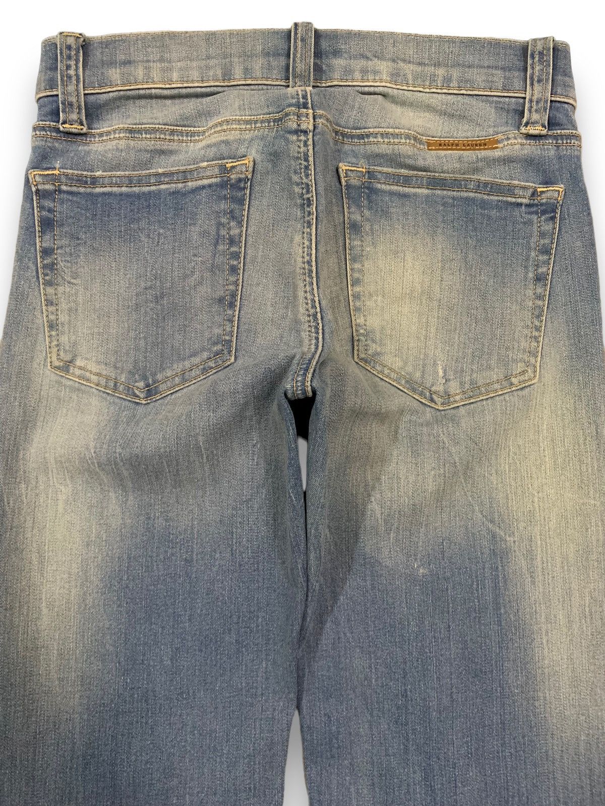 Ralph Lauren Vintage Ralph Lauren Skinny Blue Washed Jeans Size 26 Size 26" / US 2 / IT 38 - 11 Thumbnail