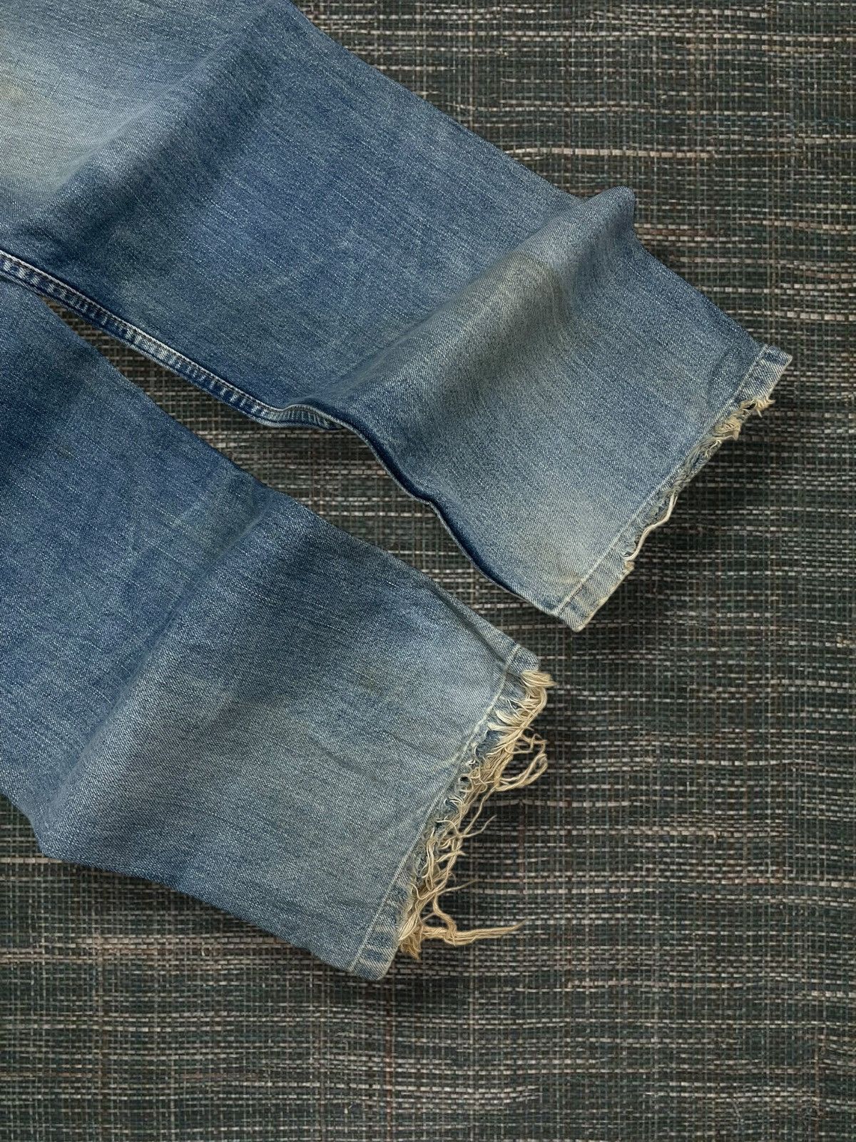 Levi's Vintage Clothing Vintage 1990s Original Levis 504 Distressed Mudwash Style Size US 29 - 12 Thumbnail
