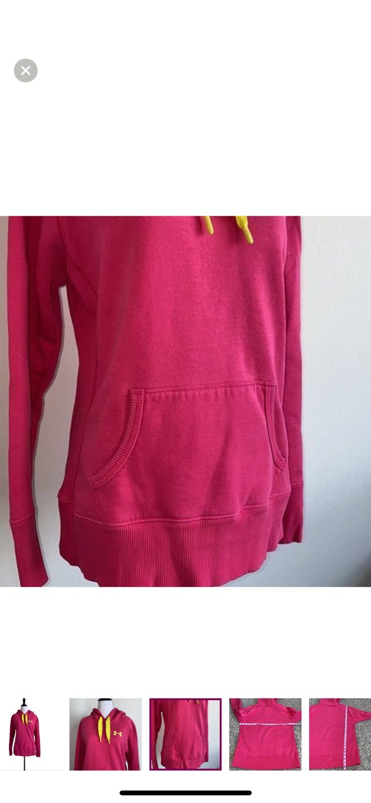 Under Armour Under armour XS pink stone hoodie Size XS / US 0-2 / IT 36-38 - 6 Thumbnail