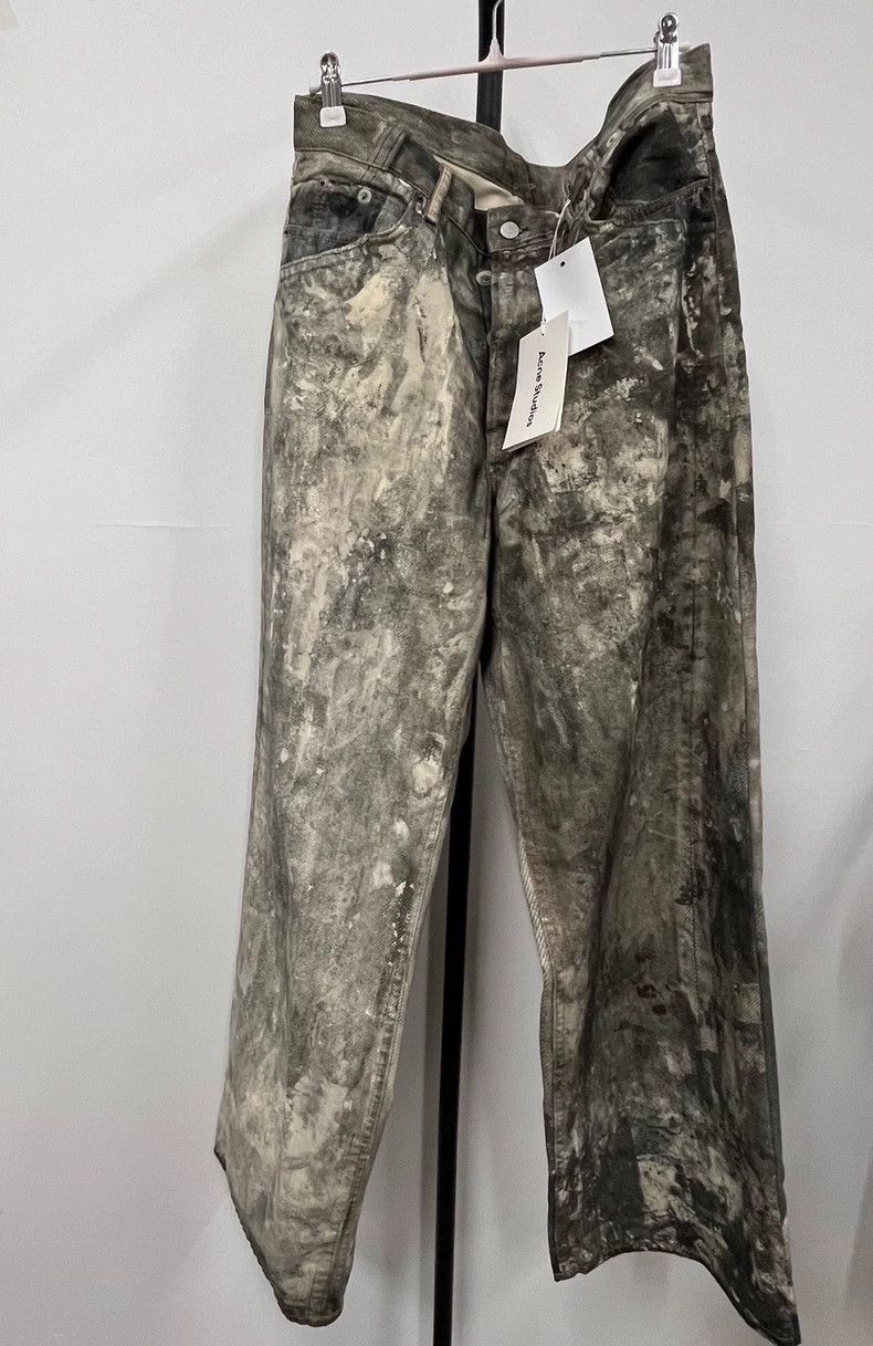 Other Acne Studios Mud-dyed wasteland printed jeans Size US 34 / EU 50 - 1 Thumbnail