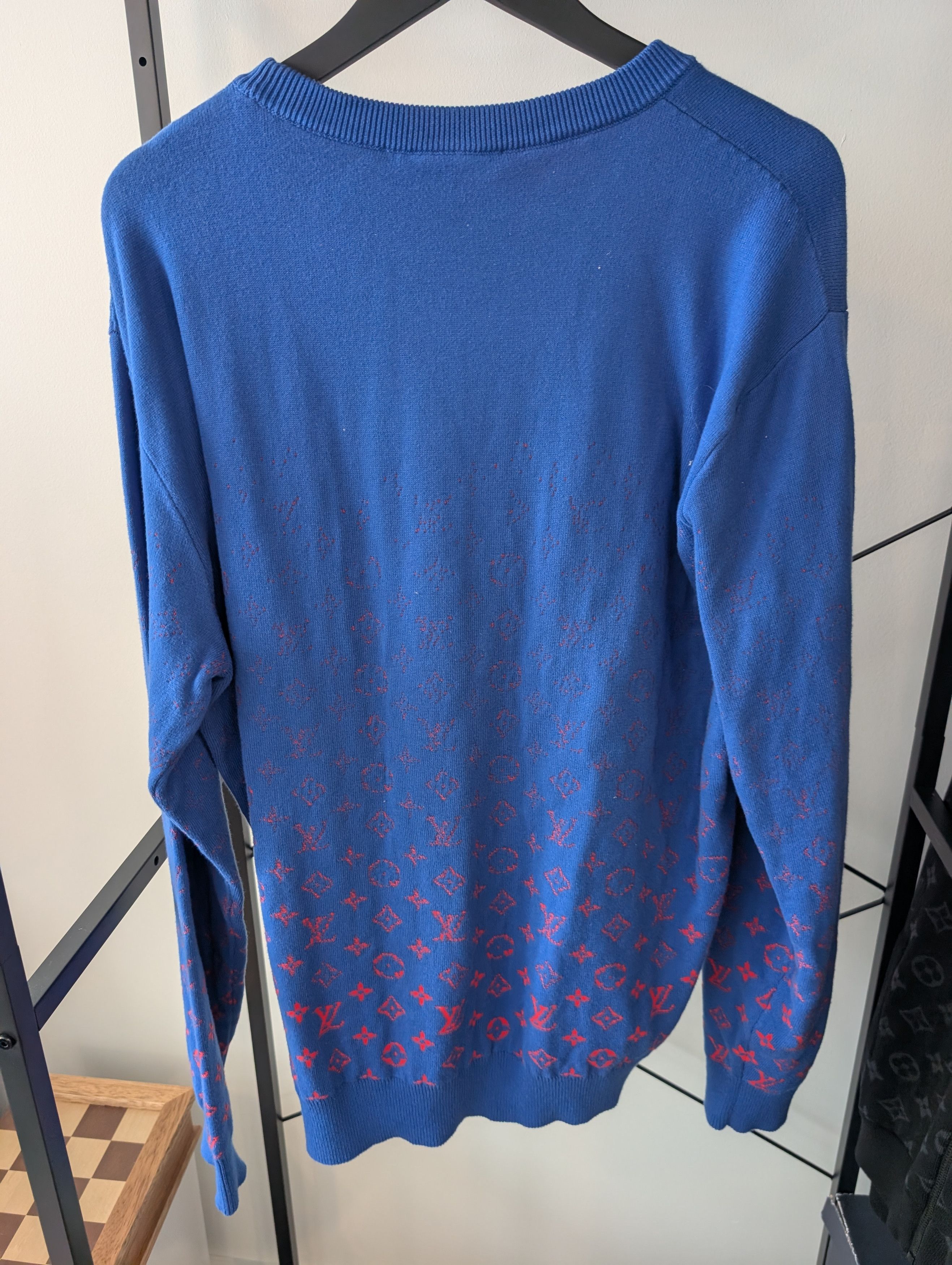 Louis Vuitton Louis Vuitton degraded gradient monogram sweater Size US XL / EU 56 / 4 - 2 Thumbnail