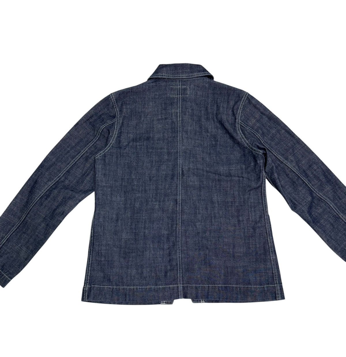 Japanese Brand Japanese Brand Usn Naval Houston Denim Jacket Size US S / EU 44-46 / 1 - 2 Thumbnail